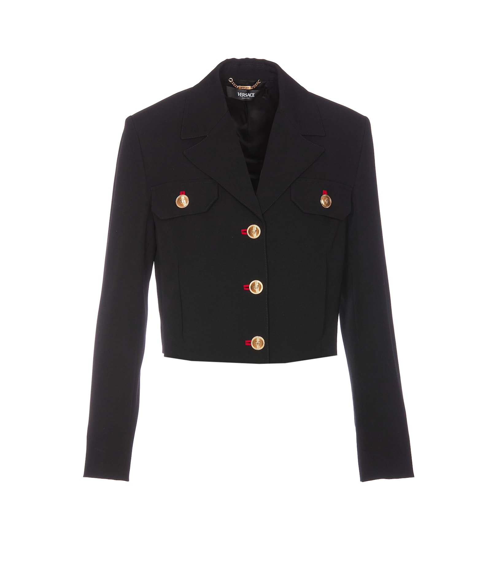 Shop Versace Informal Jacket In Black