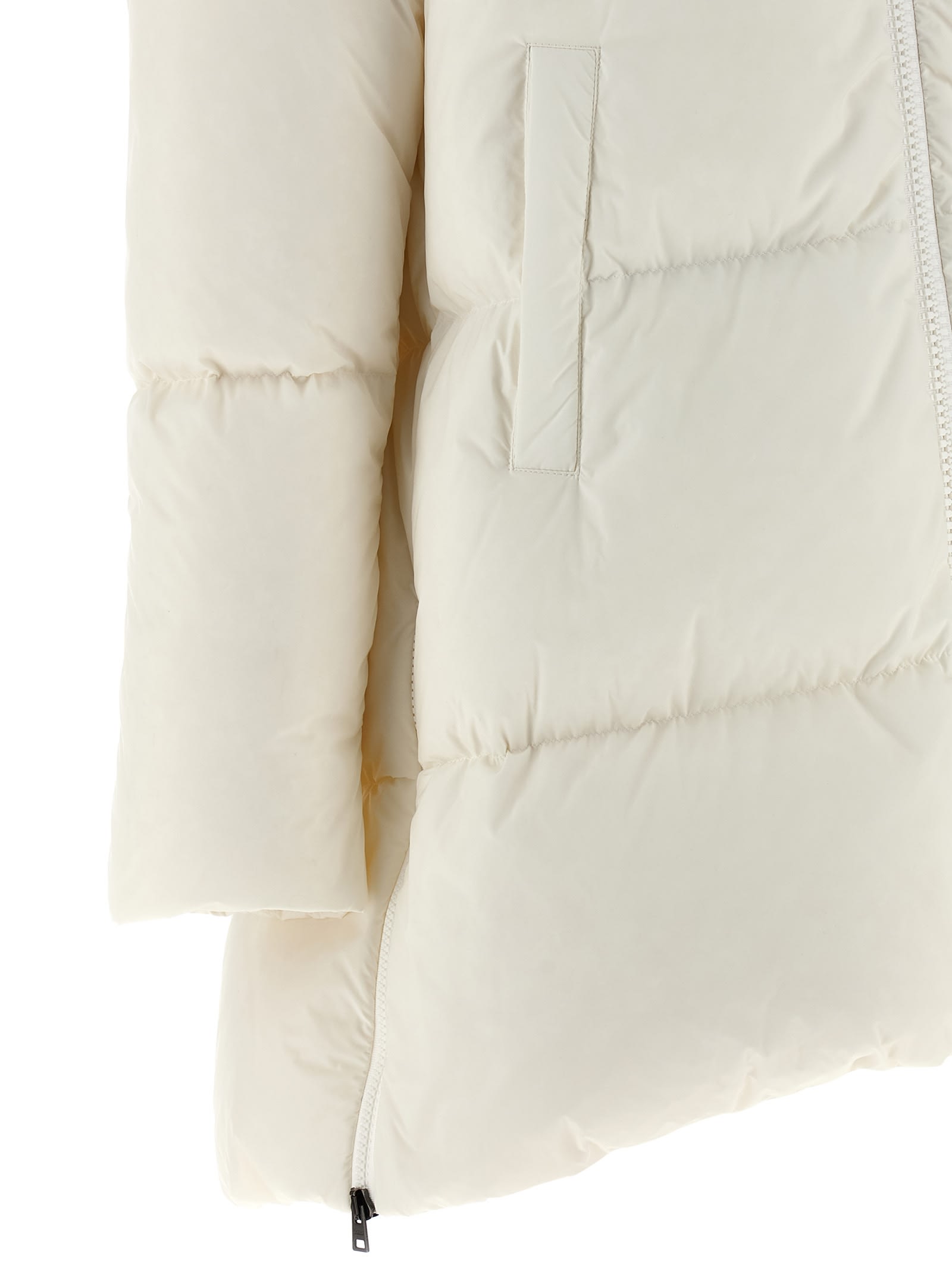 Herno A-shape Down Jacket In White