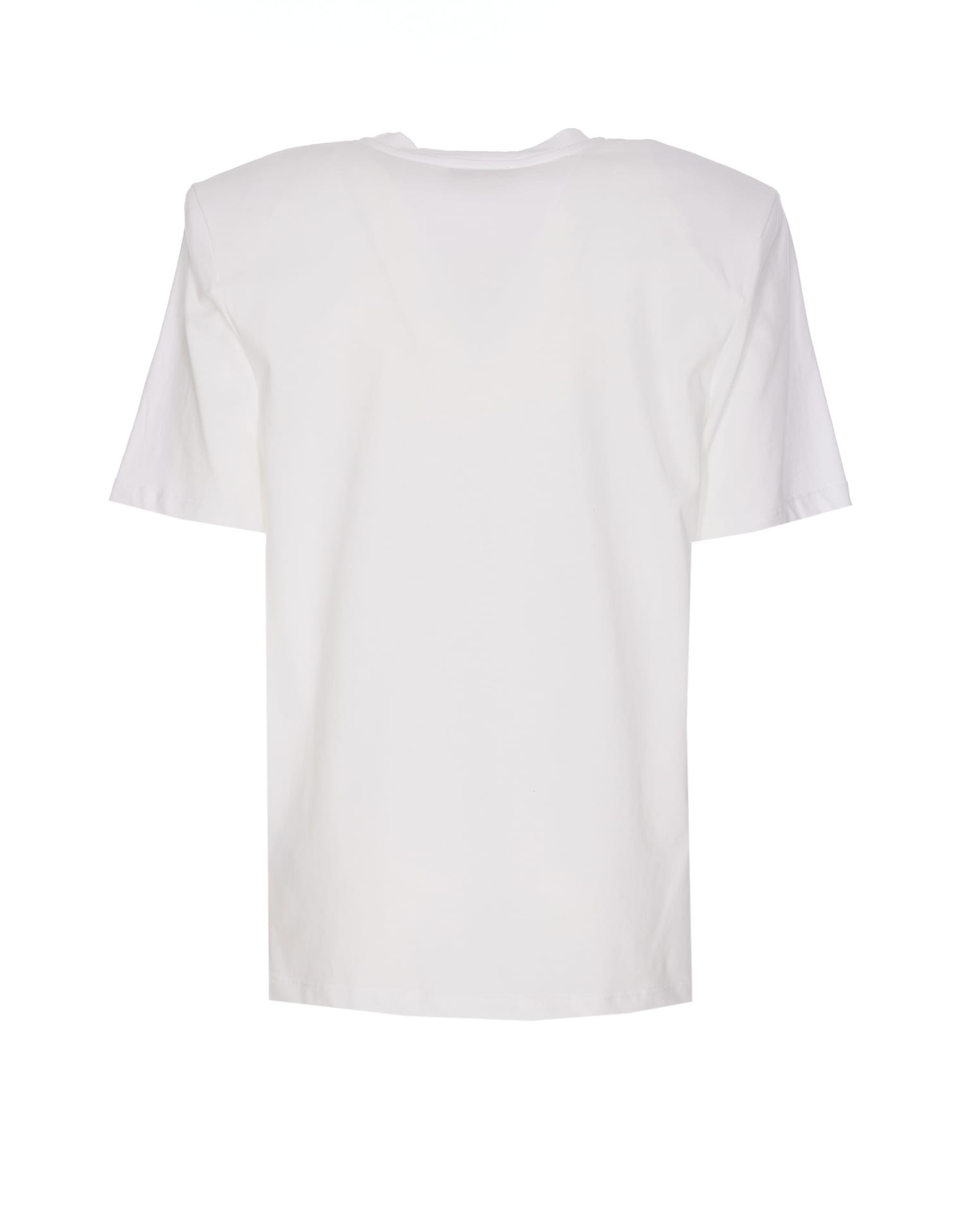 Elisabetta Franchi T-shirt In Gesso