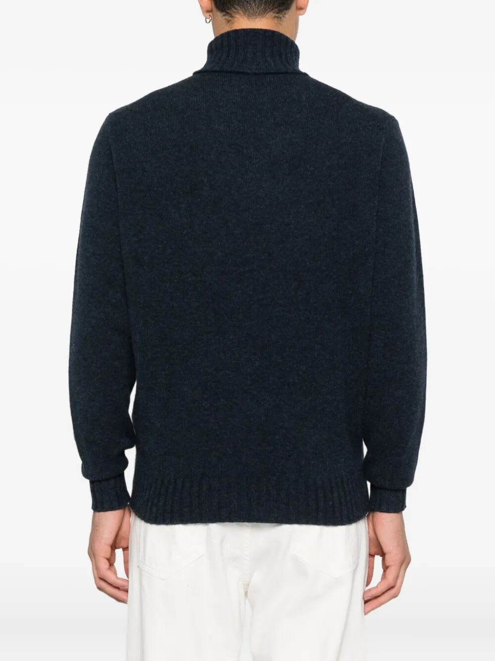 Filippo De Laurentiis Turtleneck Sweater Ls In Purple
