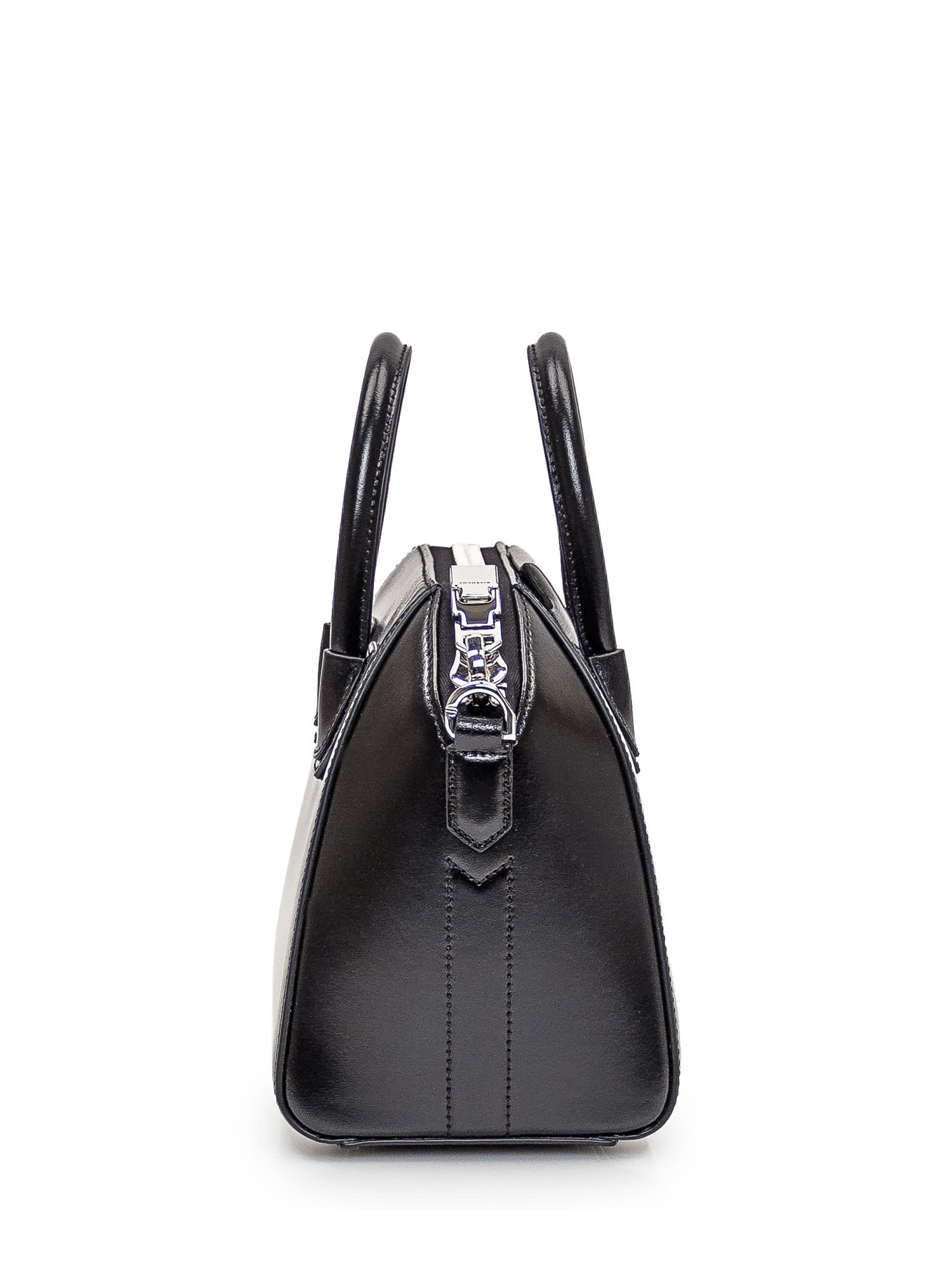 Shop Givenchy Mini Antigona Bag In Black