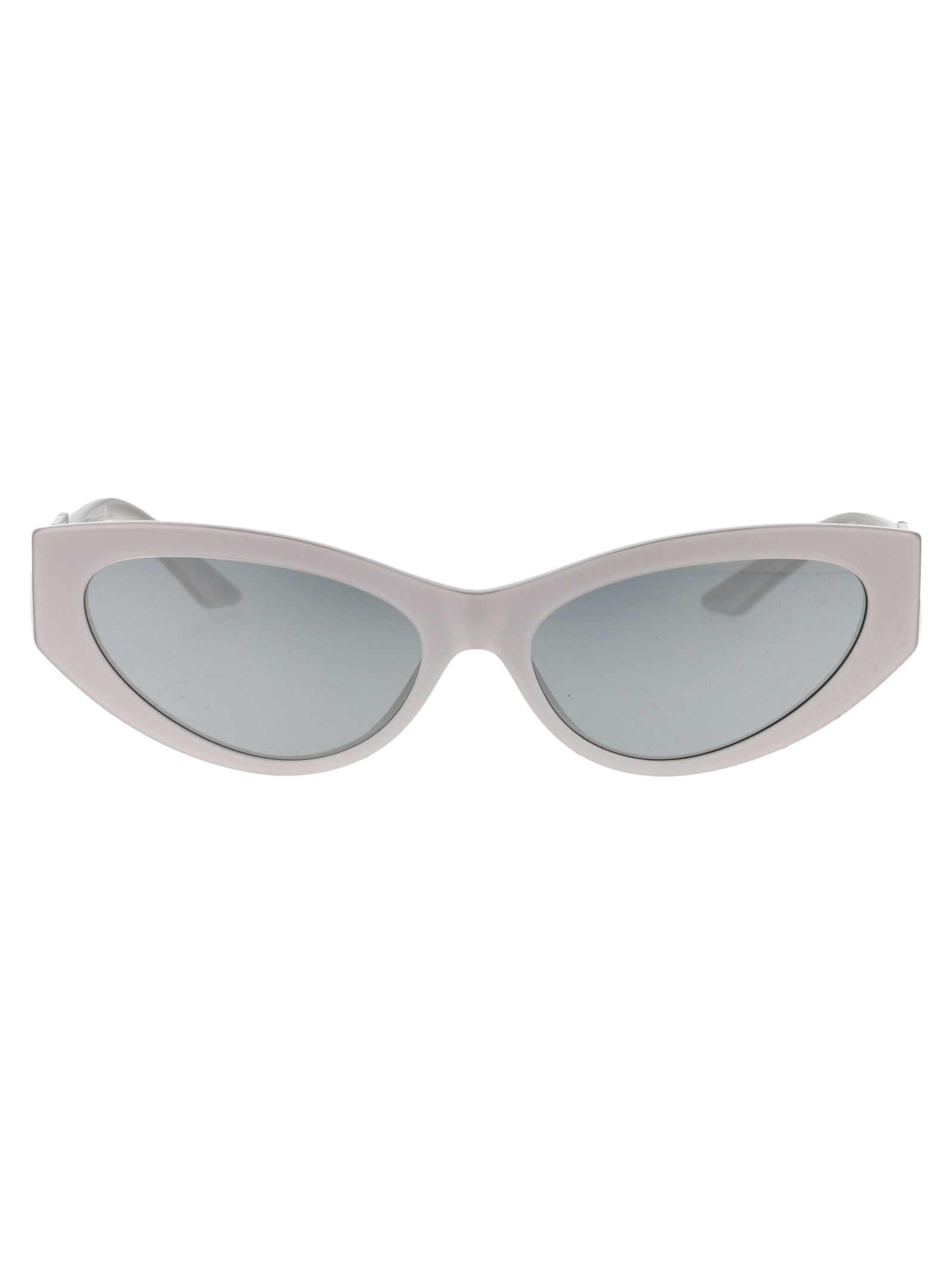 Shop Versace 0ve4470b Sunglasses In 54741u Pearl Grey