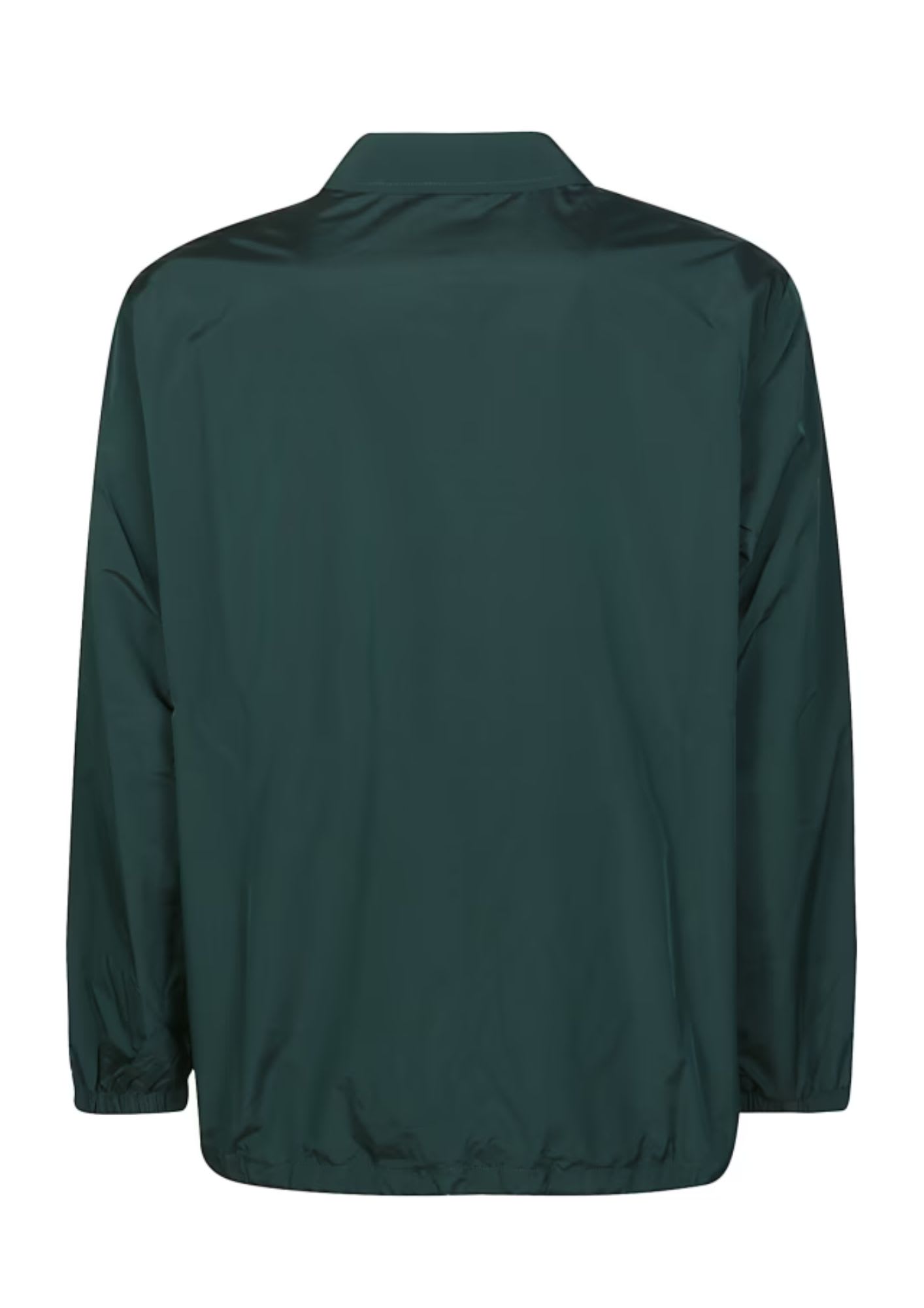 Shop Autry Jacket In G Green Emerald