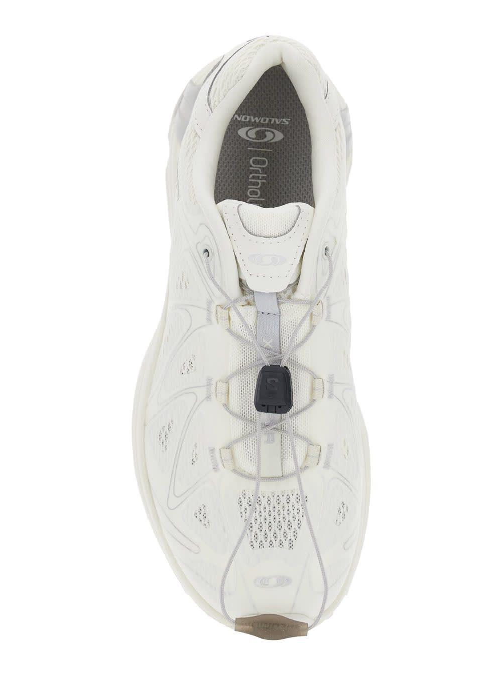 Salomon Xt-whisper Void Panelled Mesh Sneakers In Sand