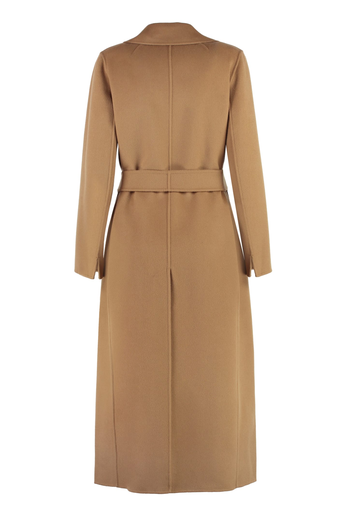 Shop 's Max Mara Paride Double-breasted Wool Coat In Cammello