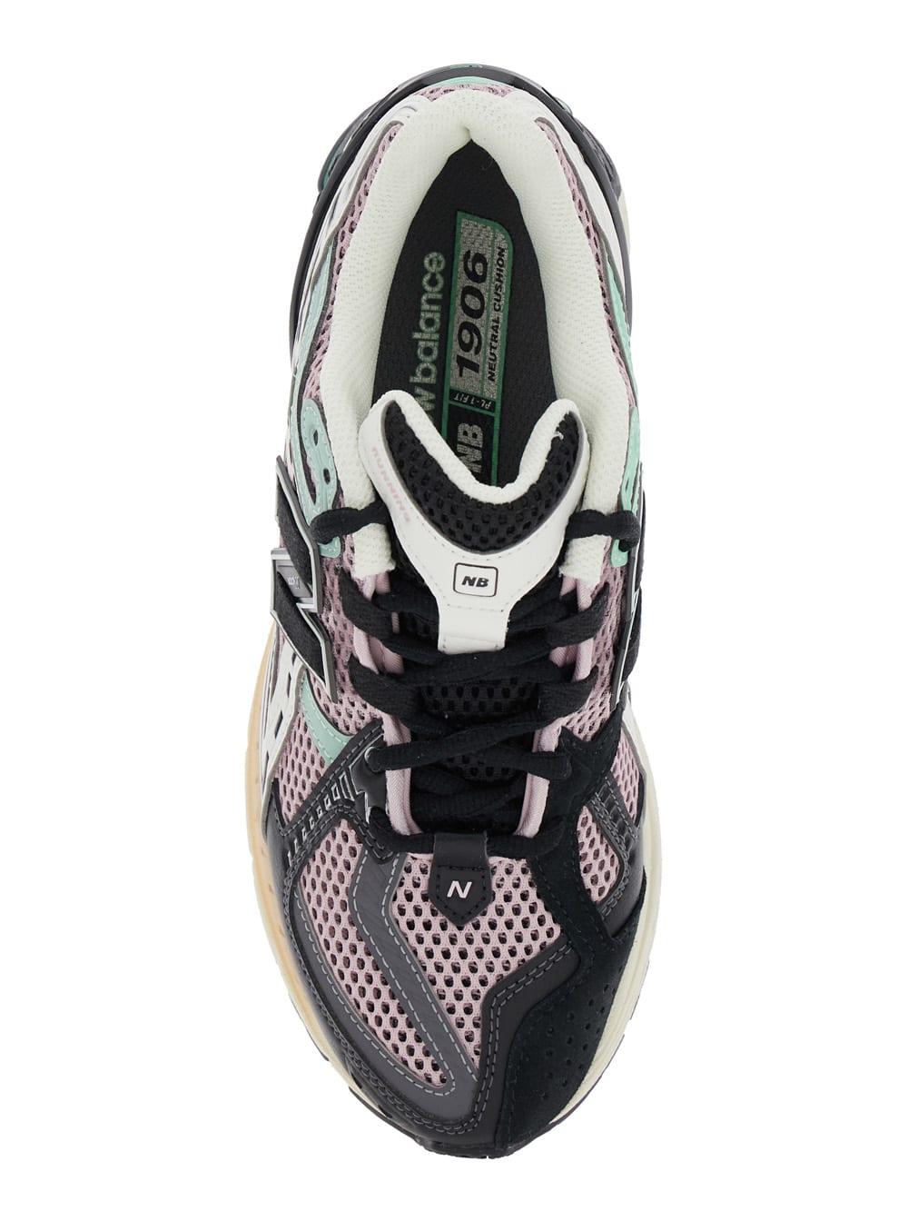New Balance '1906r' Multicolor Sneaker With Mesh Design And Side Logo In Multi