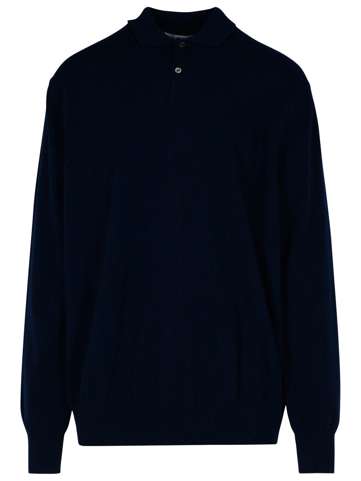 Navy Wool Sweater