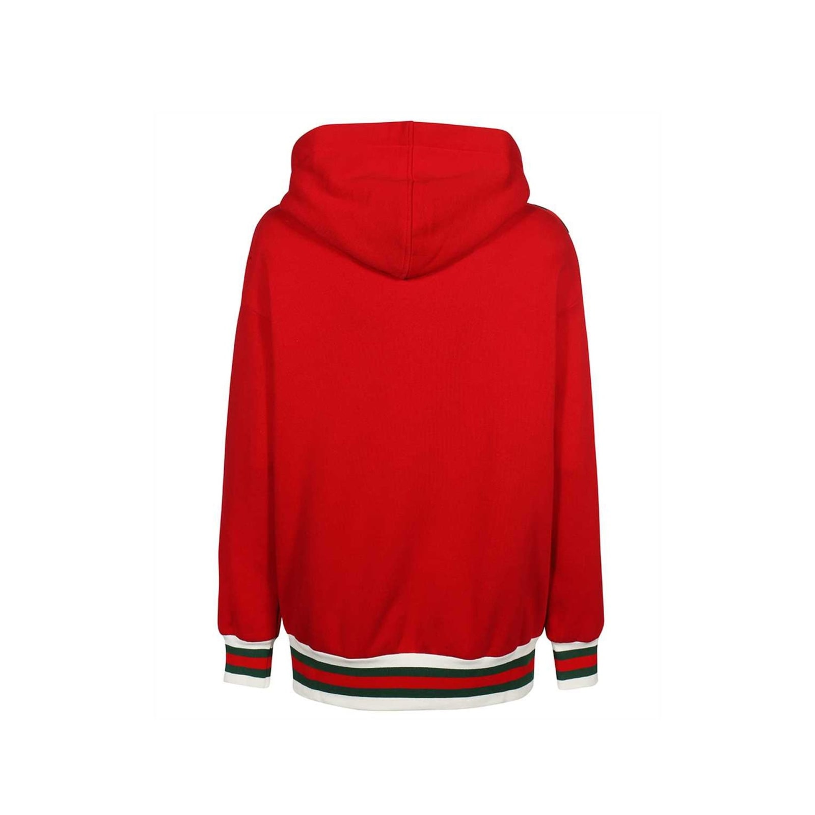 Shop Gucci Cotton Sweatshirt In Red