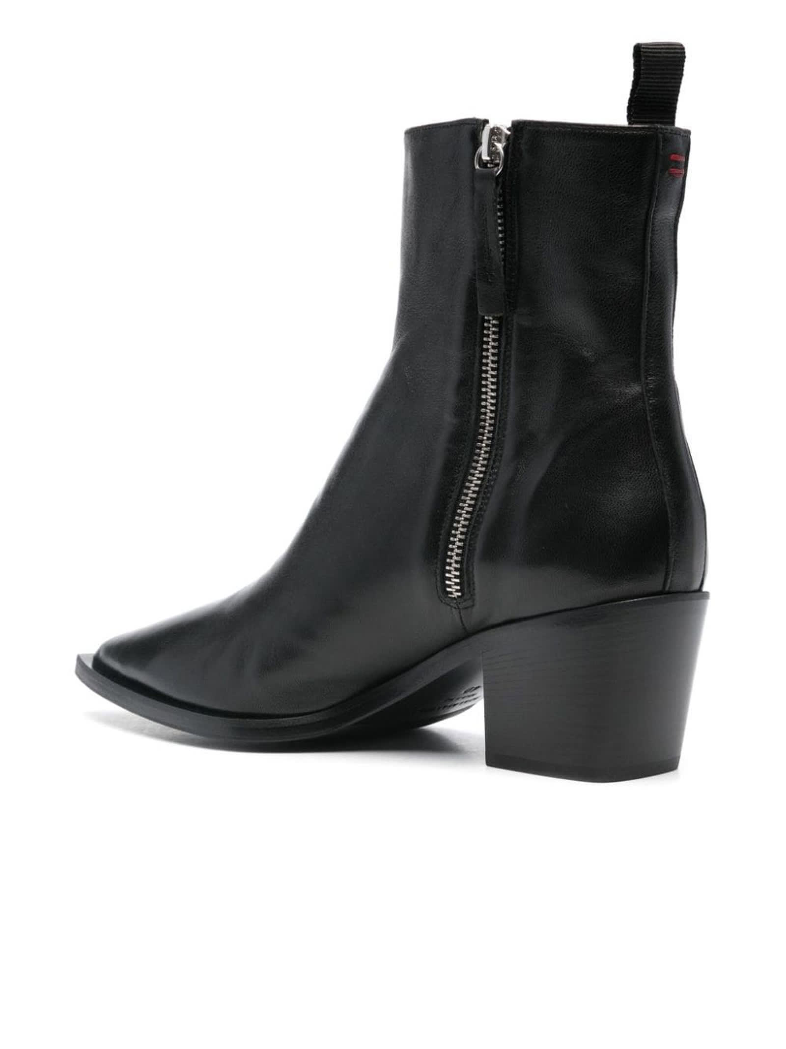 Shop Halmanera Black Tex 37 60mm Boots