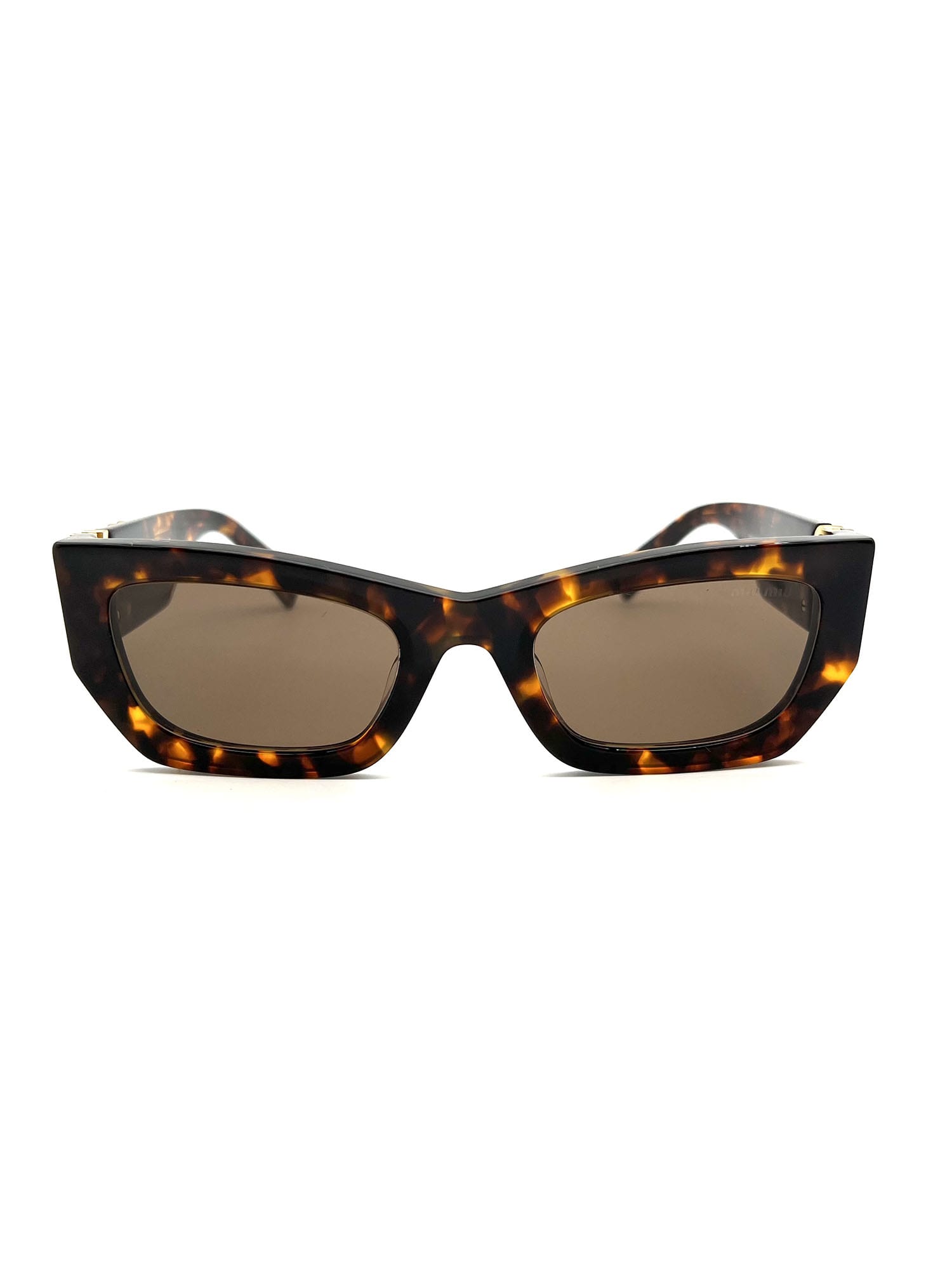 Miu Miu 09ws Sole Sunglasses In Brown