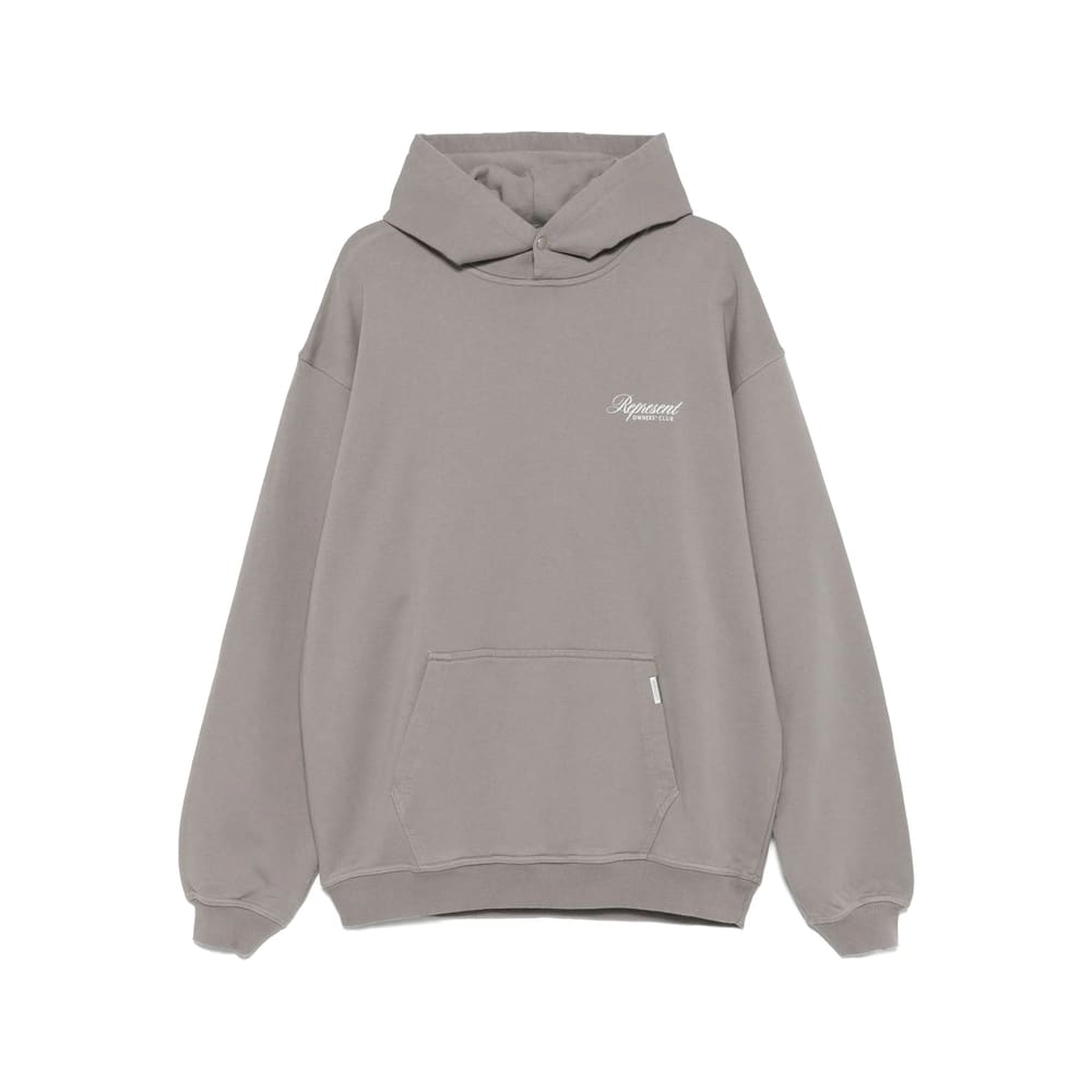Represent Owners Club Hoodie In Gray