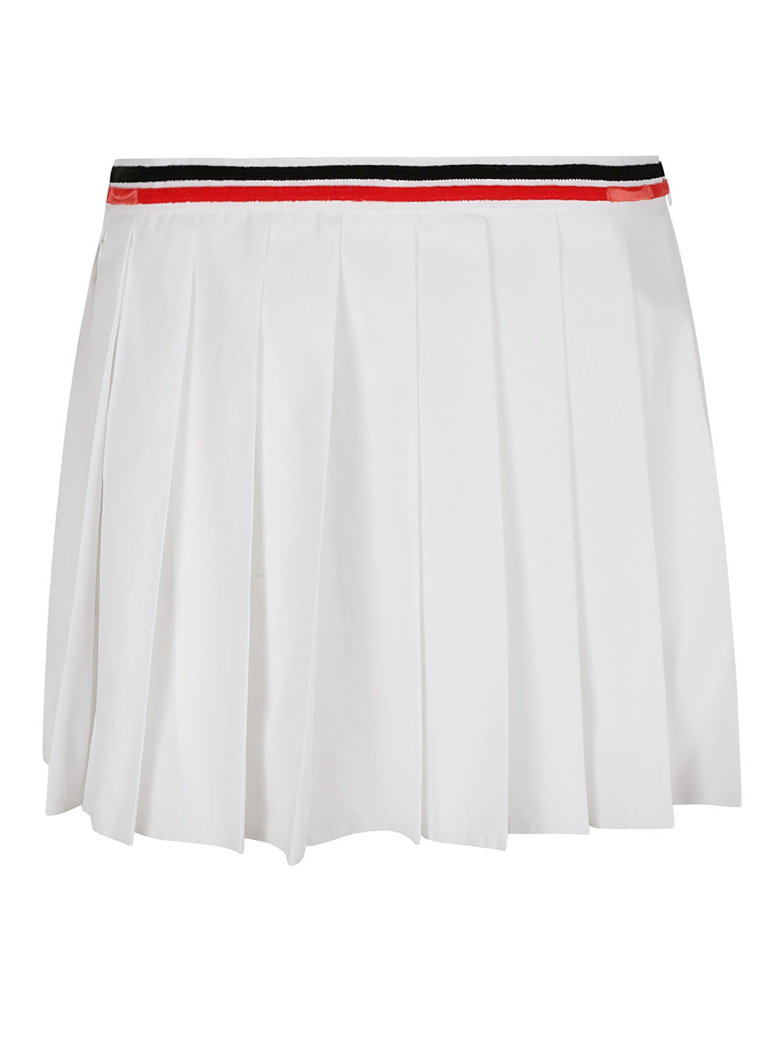 Miu Miu Pleated Stripe Skirt