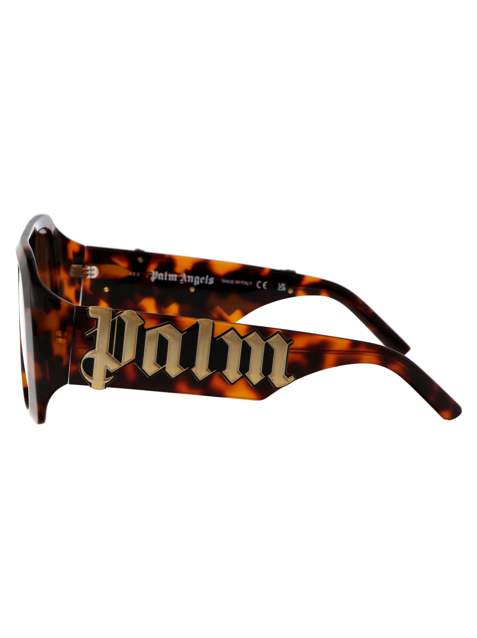 Shop Palm Angels Sonoma Sunglasses In 6017 Havana