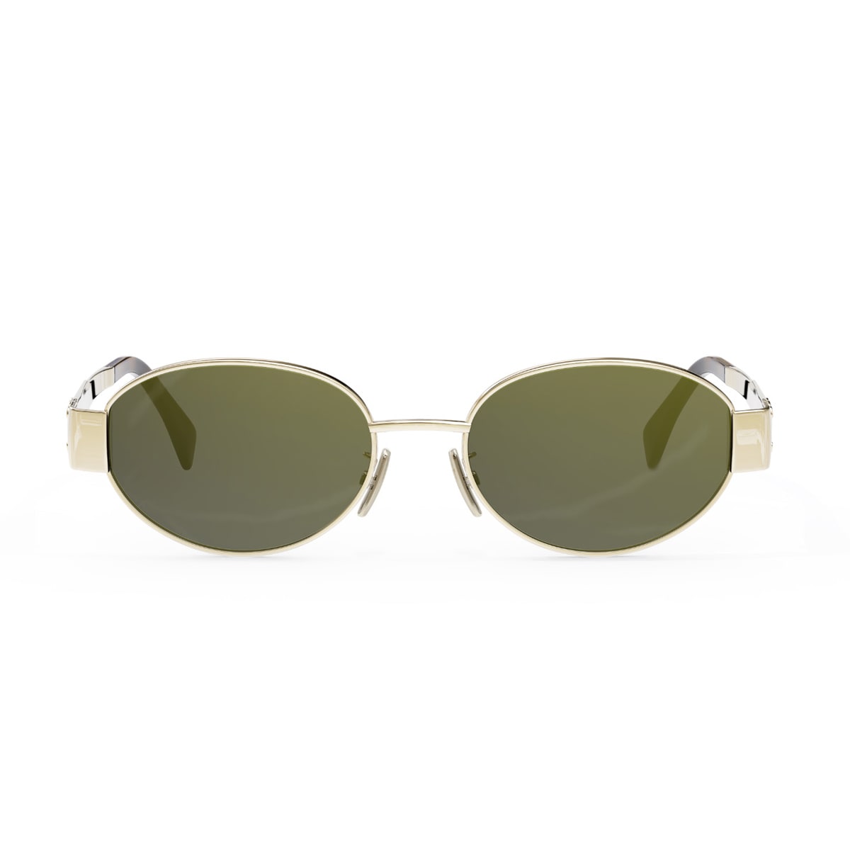 Cl40235u Metal Triomphe 30n Gold Sunglasses
