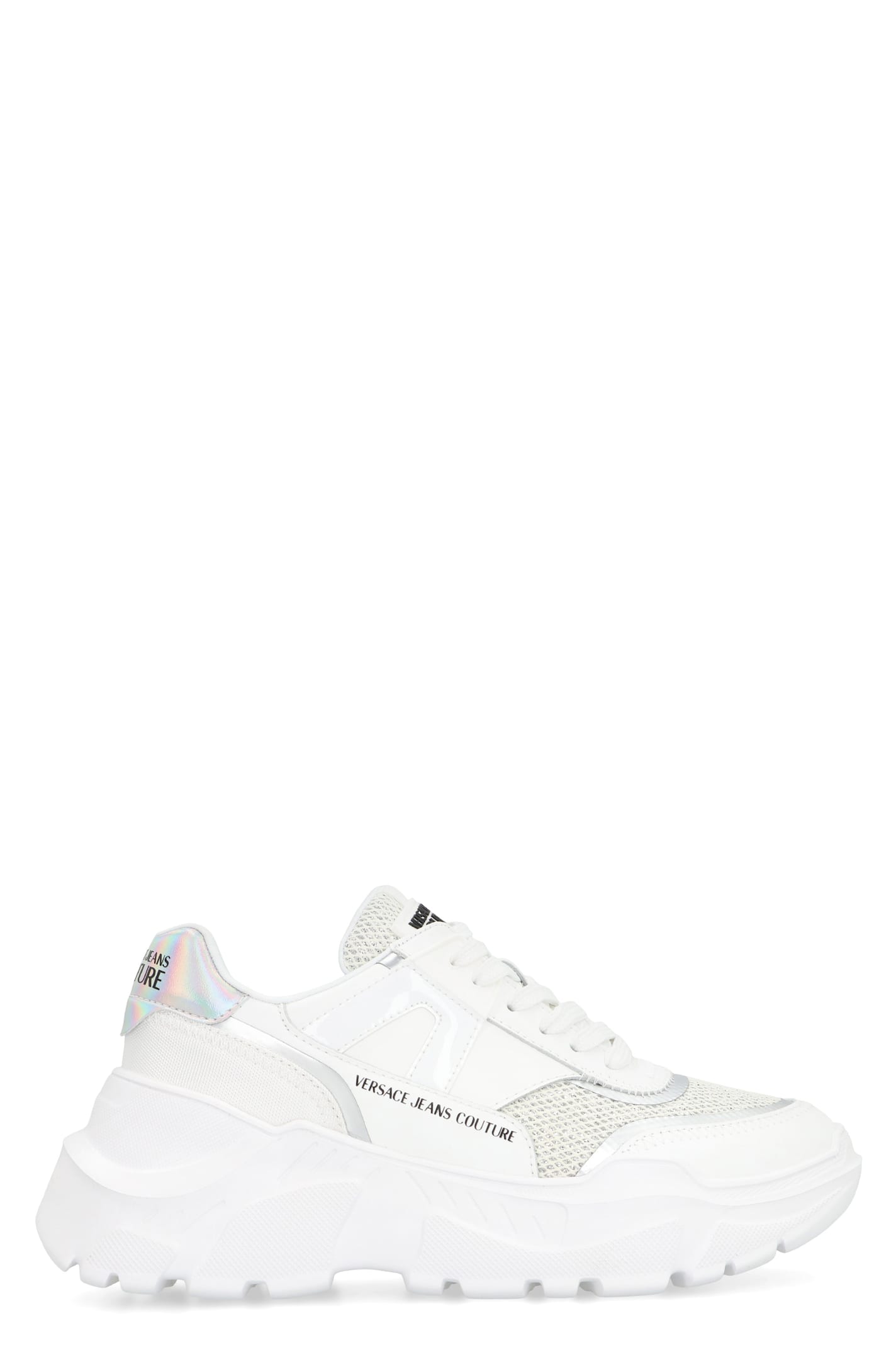 Versace Jeans Couture Speed Track Low-top Sneakers In White