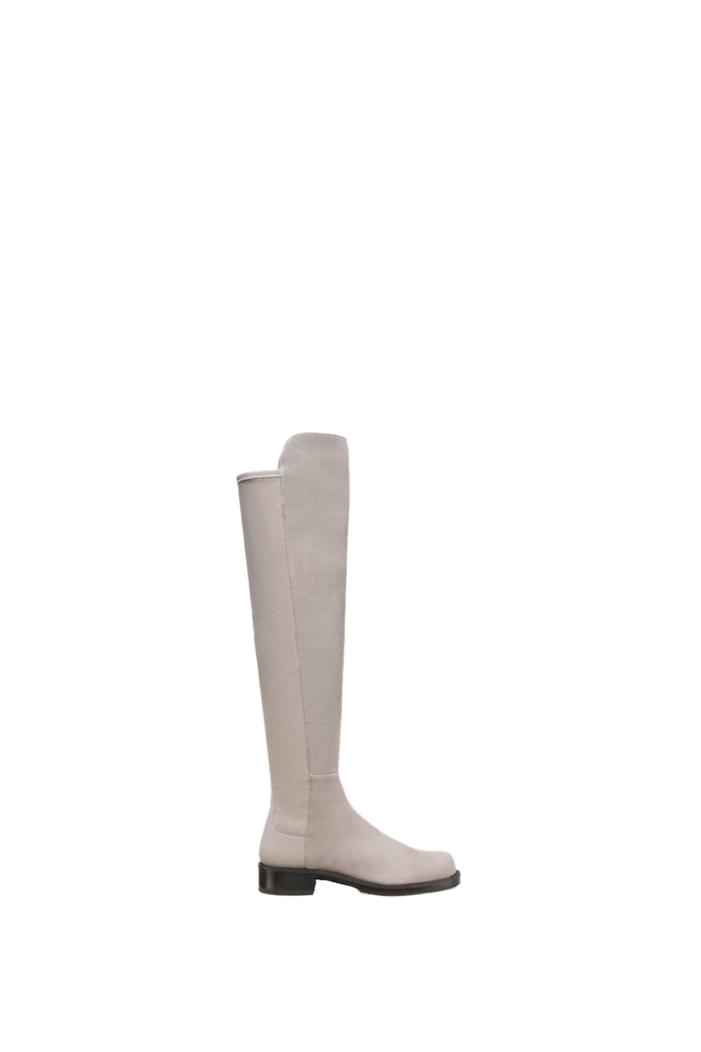 Shop Stuart Weitzman 5050 Bold Boot Boots In Grey