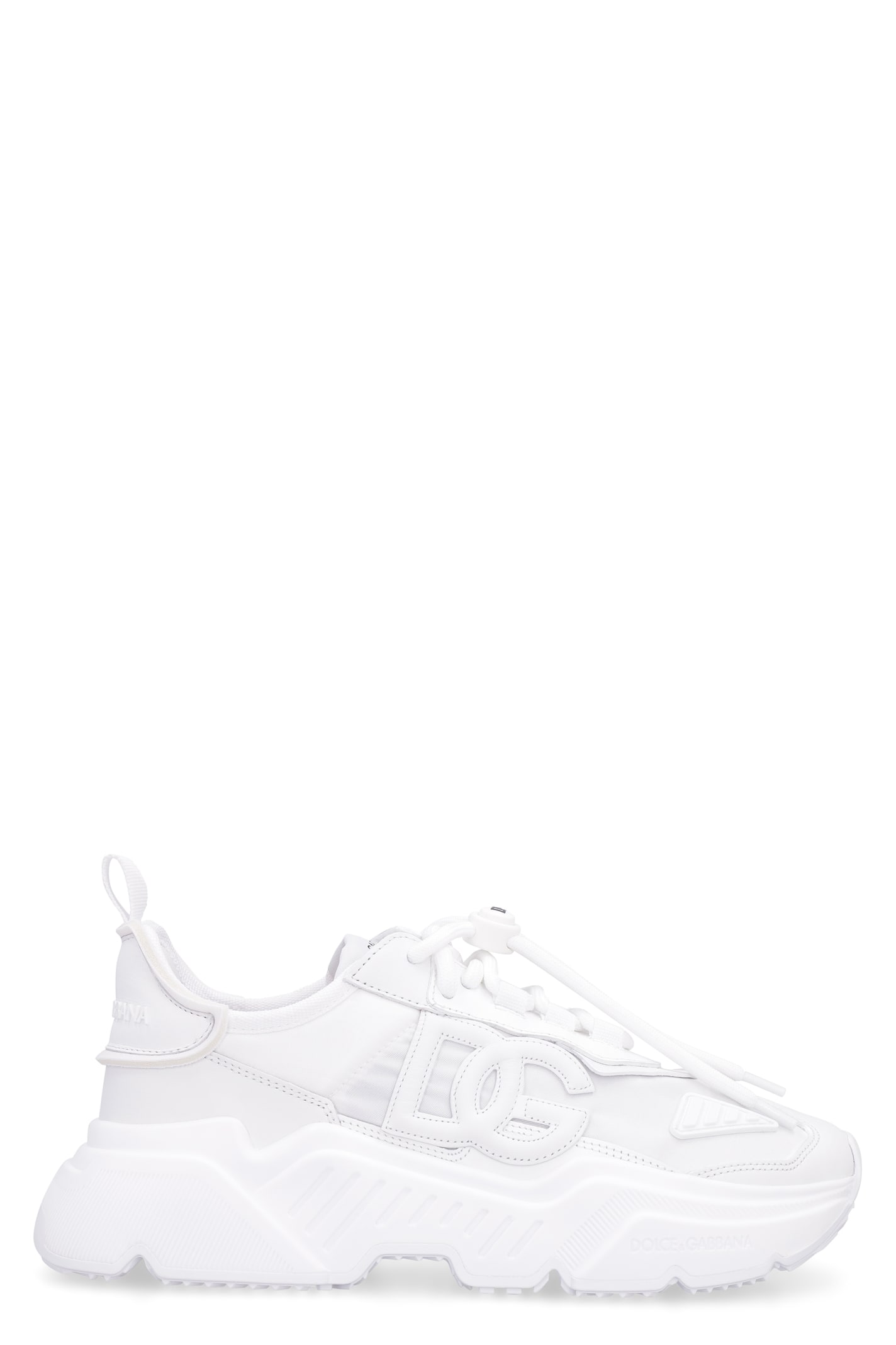 Shop Dolce & Gabbana Daymaster Low-top Sneakers In Bianco