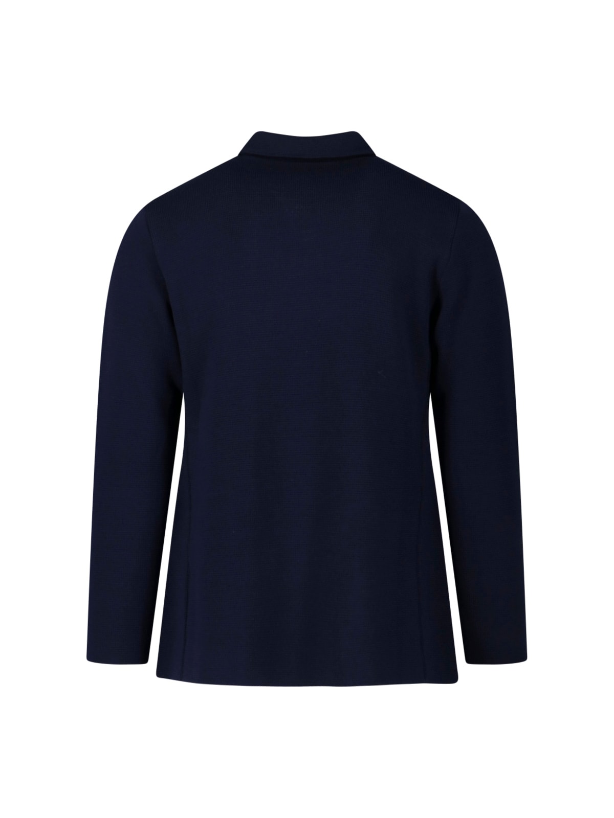 Lardini Double-breasted Jacket Flap Pockets In Blue