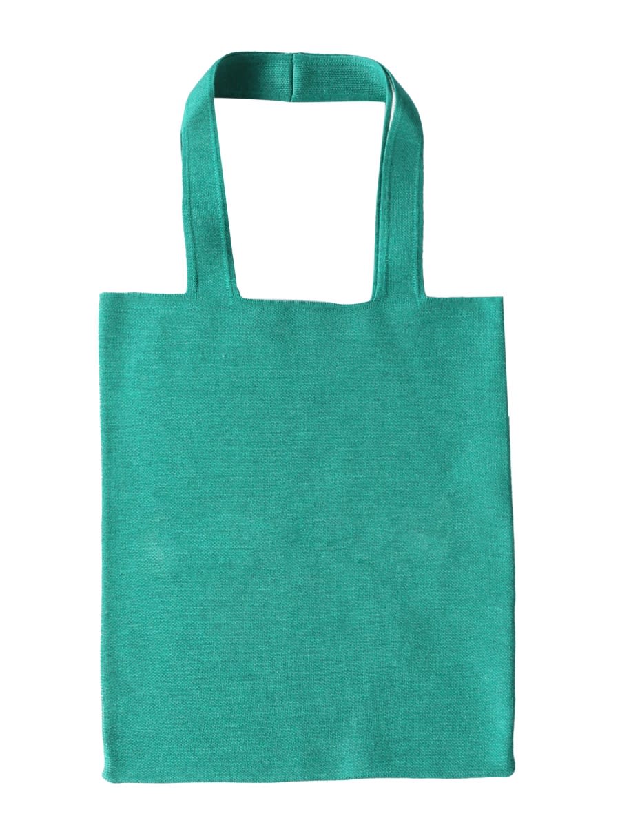 Palm Angels Logo-print Tote Bag In Green