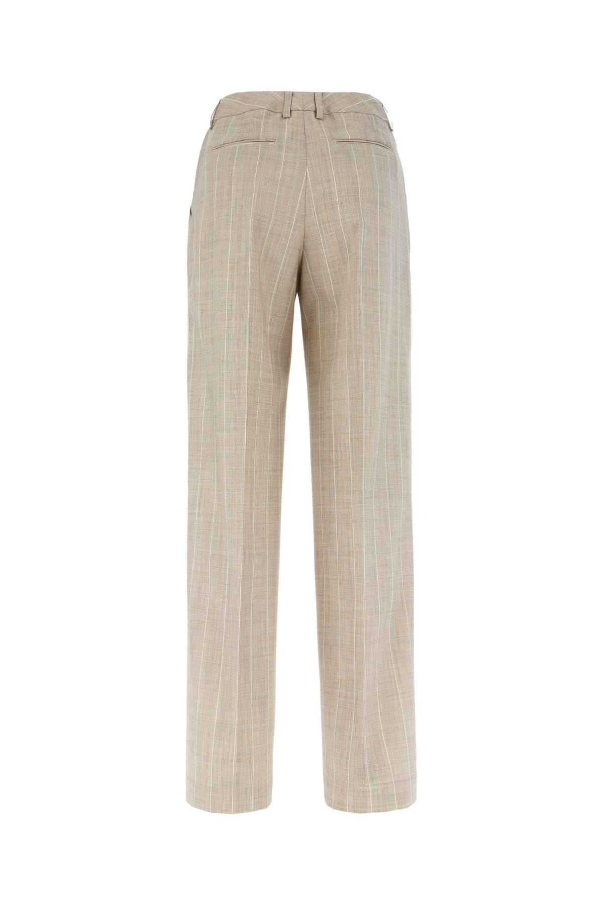 Shop Pt Torino Embroidered Stretch Wool Pants