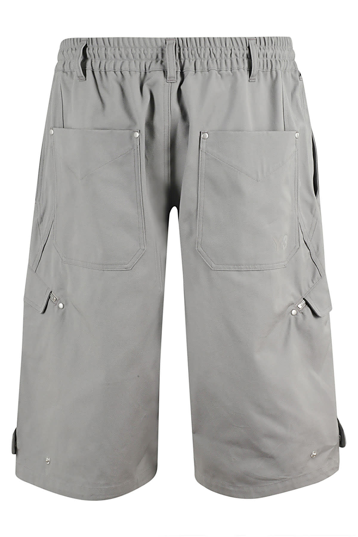 Shop Y-3 Shorts Chsogr In Grey