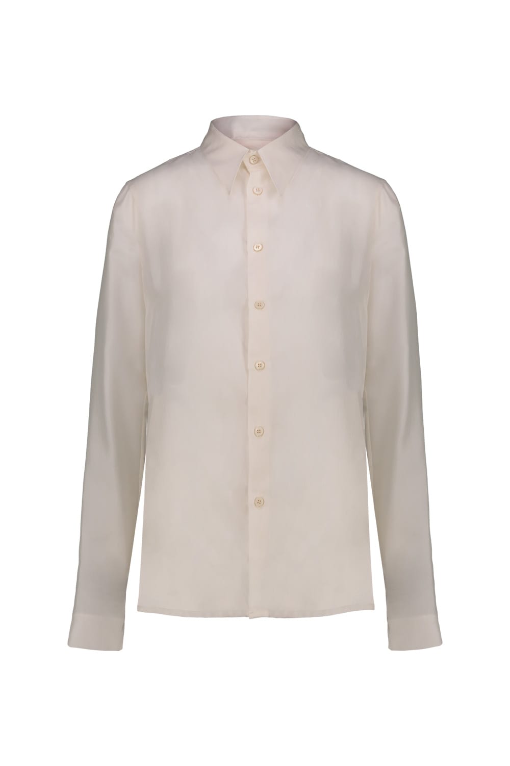 Shop Sapio Cupro Shirt In White