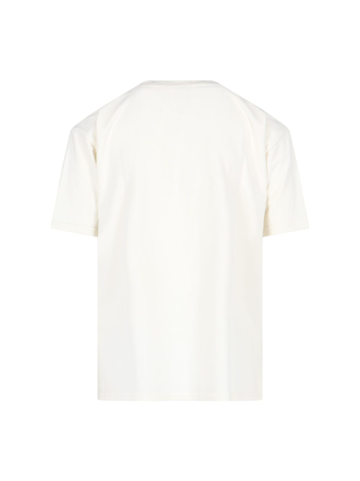 Shop Rhude Printed T-shirt In White