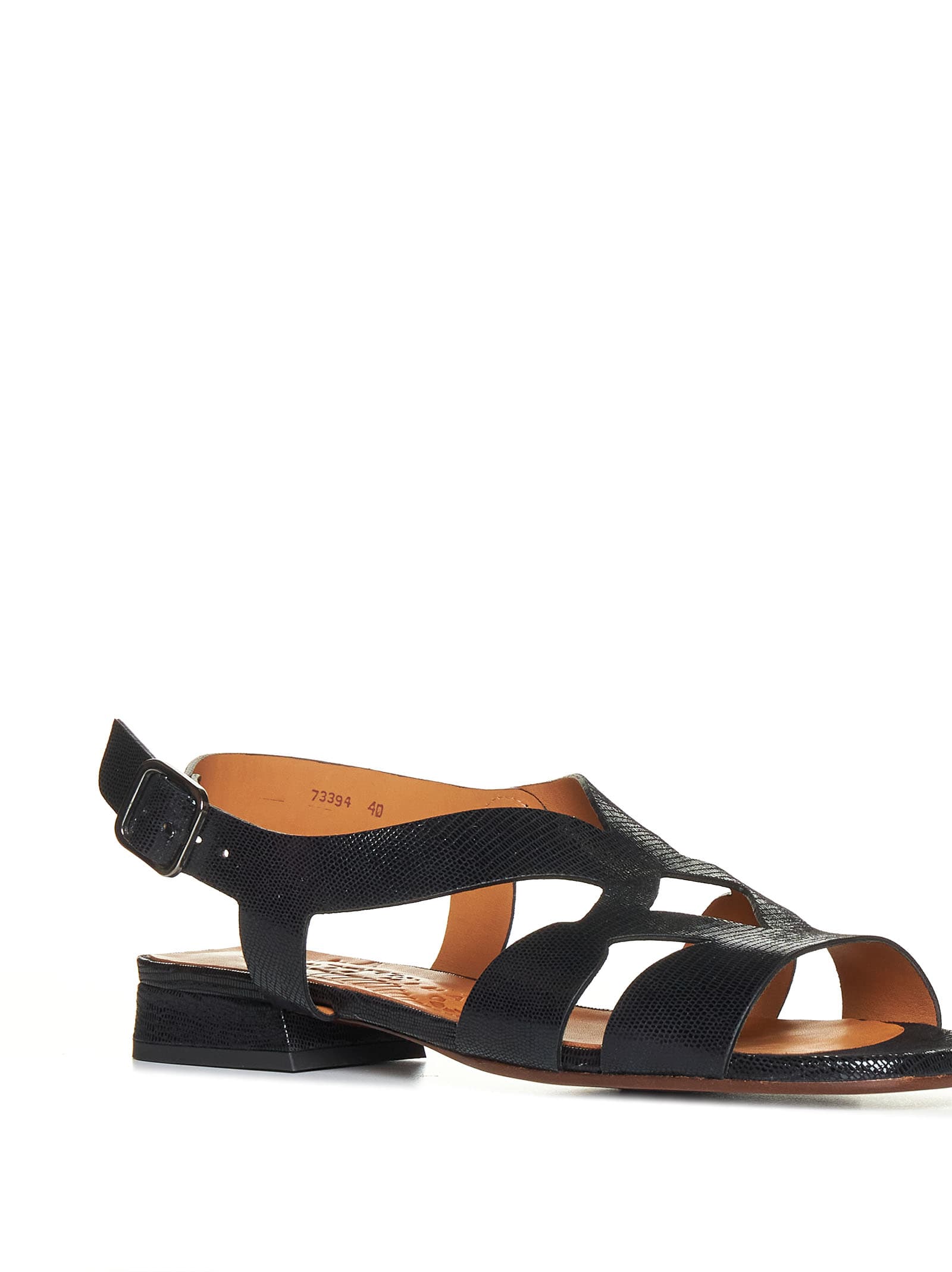 Shop Chie Mihara Sandals In Jeep Negro