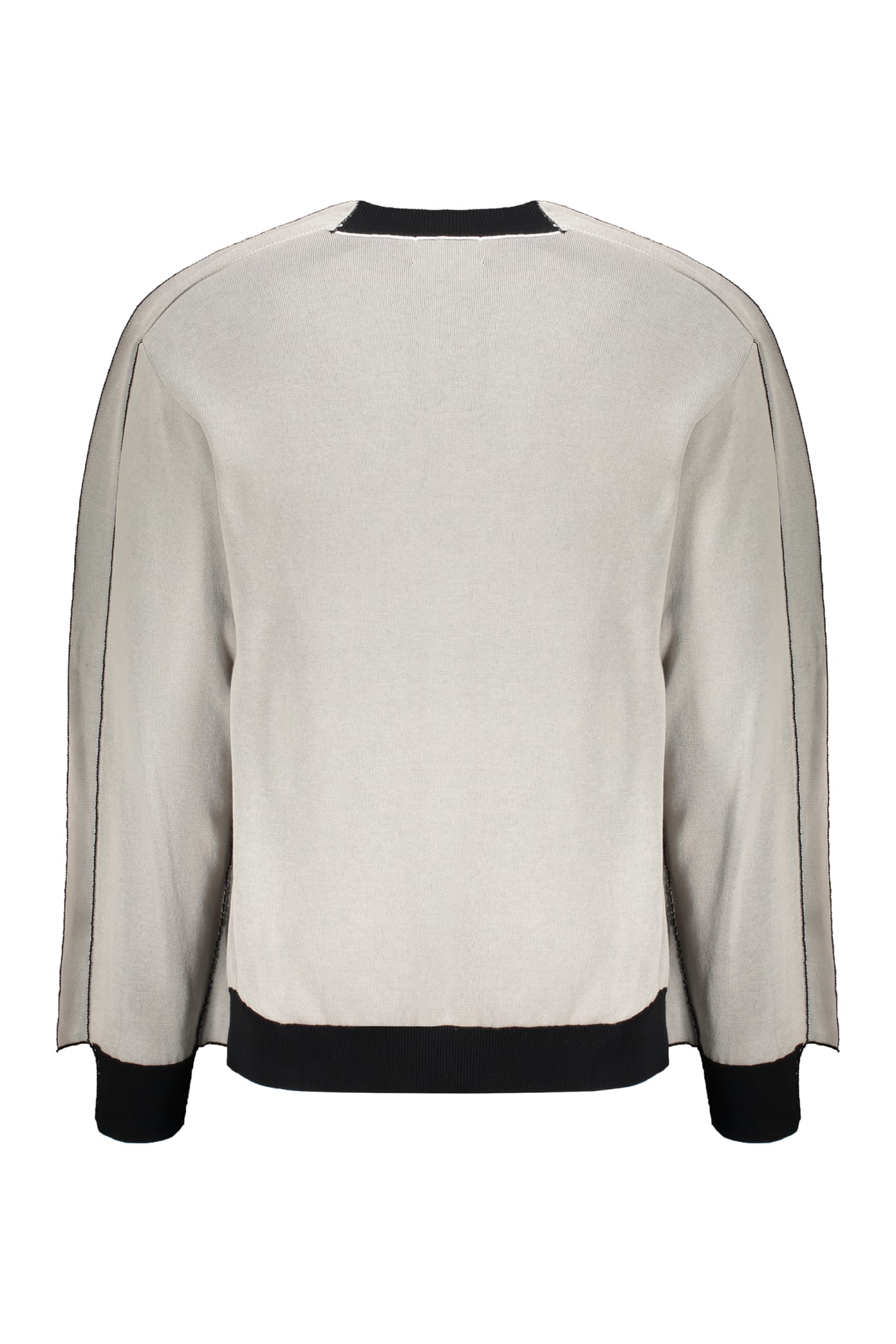 Shop Ambush Crew-neck Sweater In Black