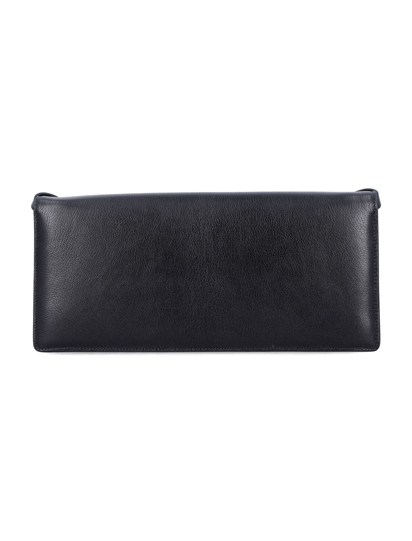 Tom Ford Double T Shoulder Bag In Black