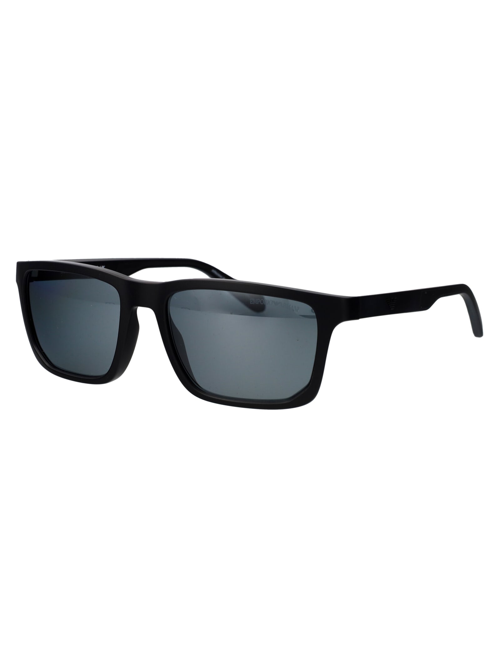 Shop Emporio Armani 0ea4219 Sunglasses In 50016g Matte Black