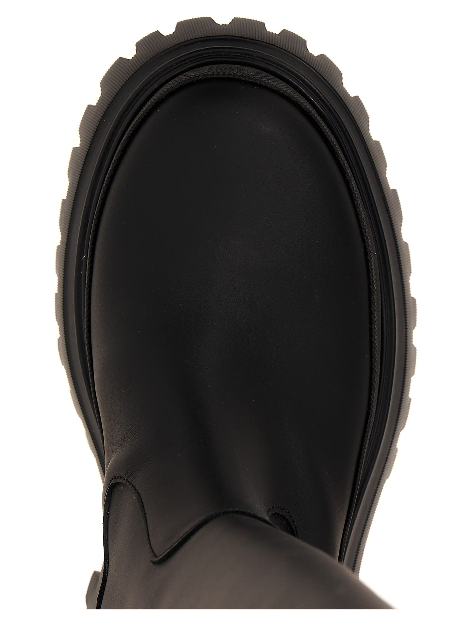 Shop Dolce & Gabbana High Trekking Boots In Black