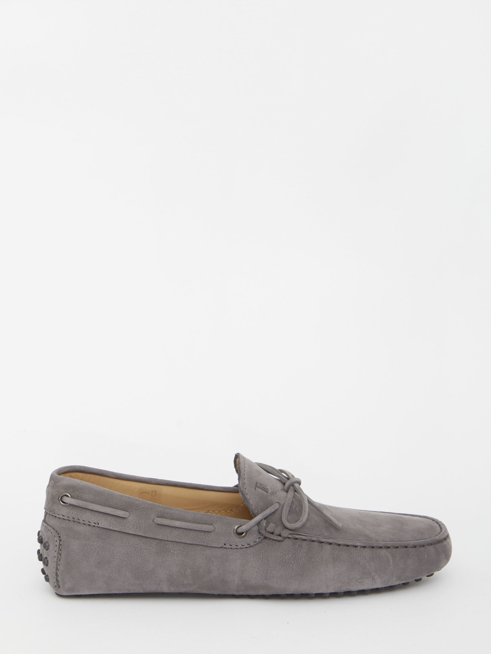 TOD'S GREY GOMMINO LOAFERS
