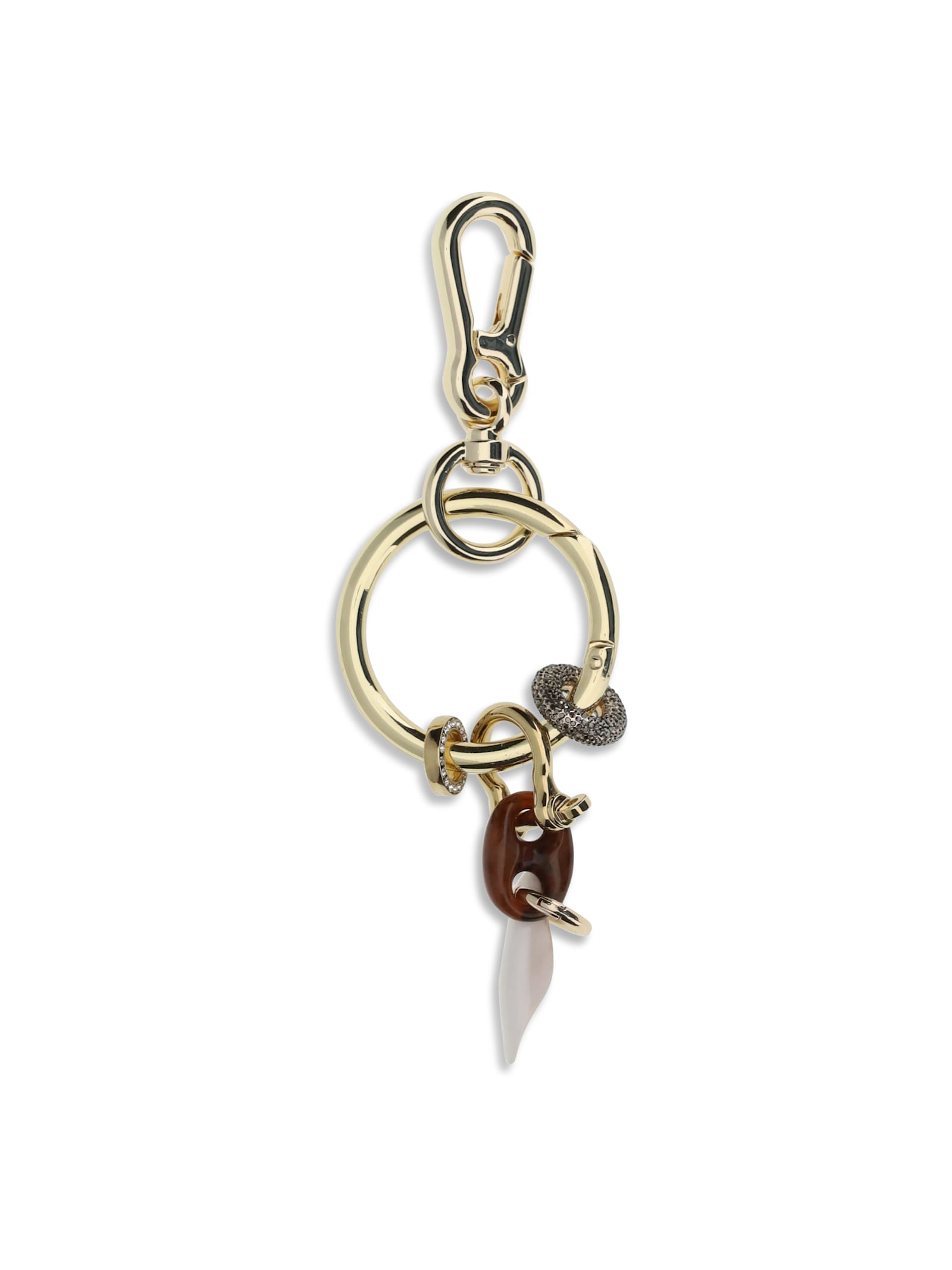 Benedetta Bruzziches Women Chatelaine Petite Keychain In Gold