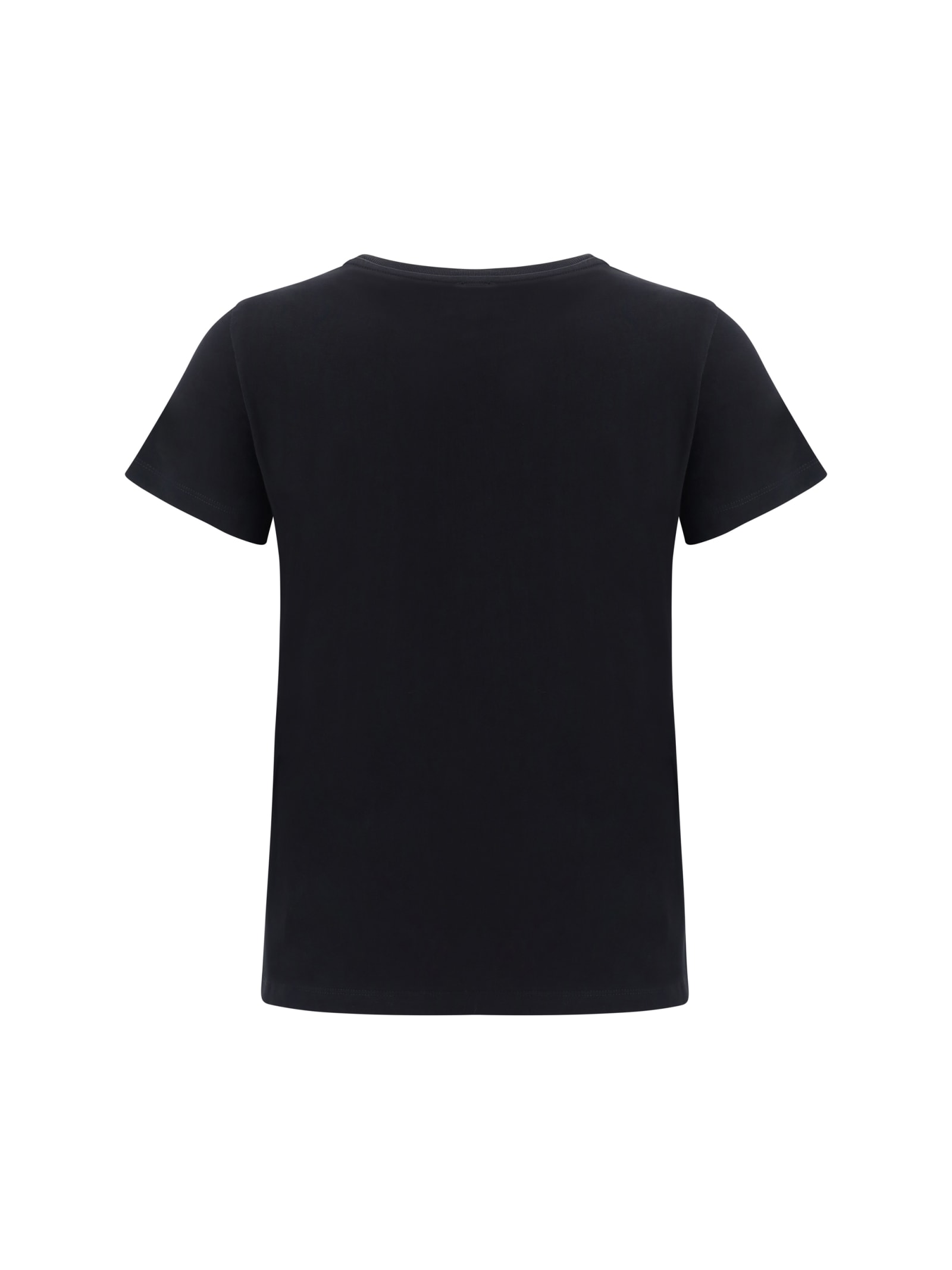 Shop Pinko Bussolotto T-shirt In Black
