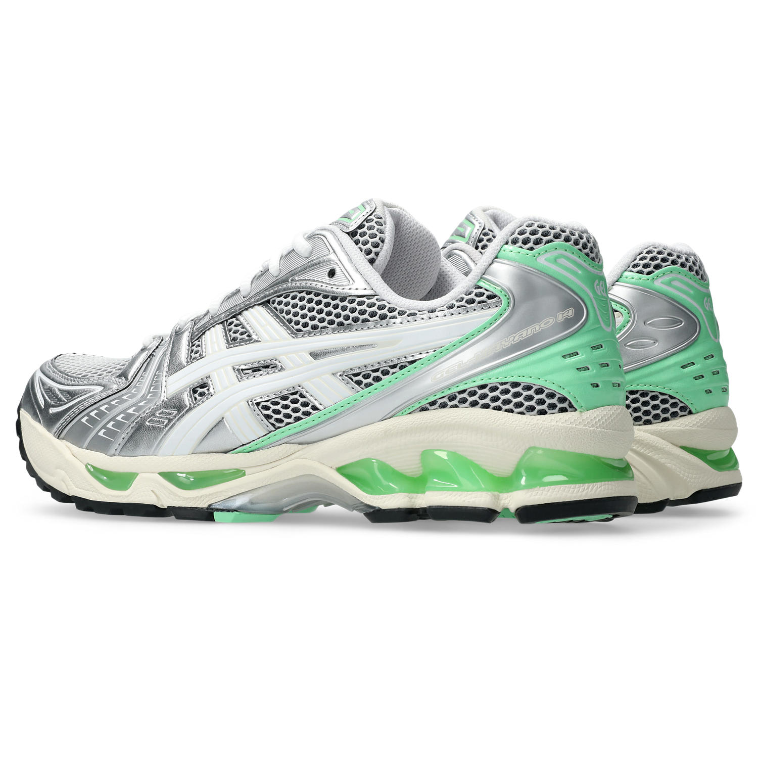 Asics 14 Menthol Mesh Upper Updated Components In Silver