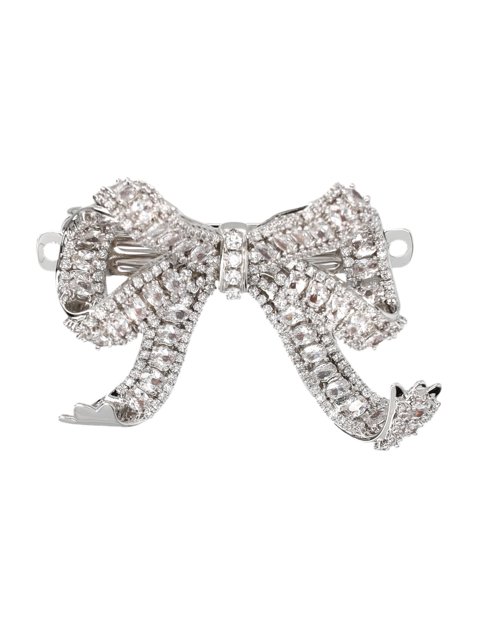 Bow Crystal Hair Clip