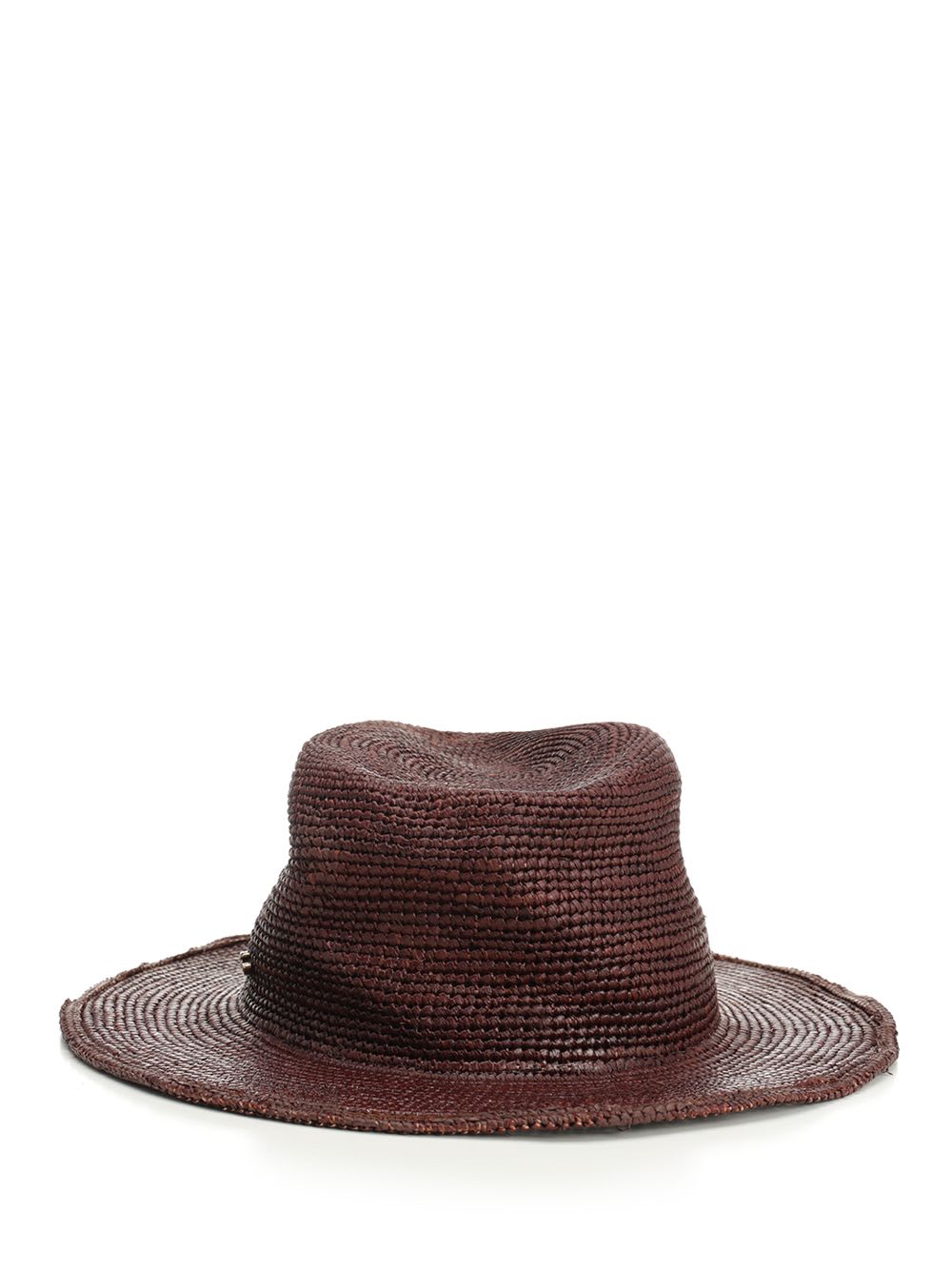 Borsalino Clochard-panama Crochet/t.media/medium Brim Hats Brown