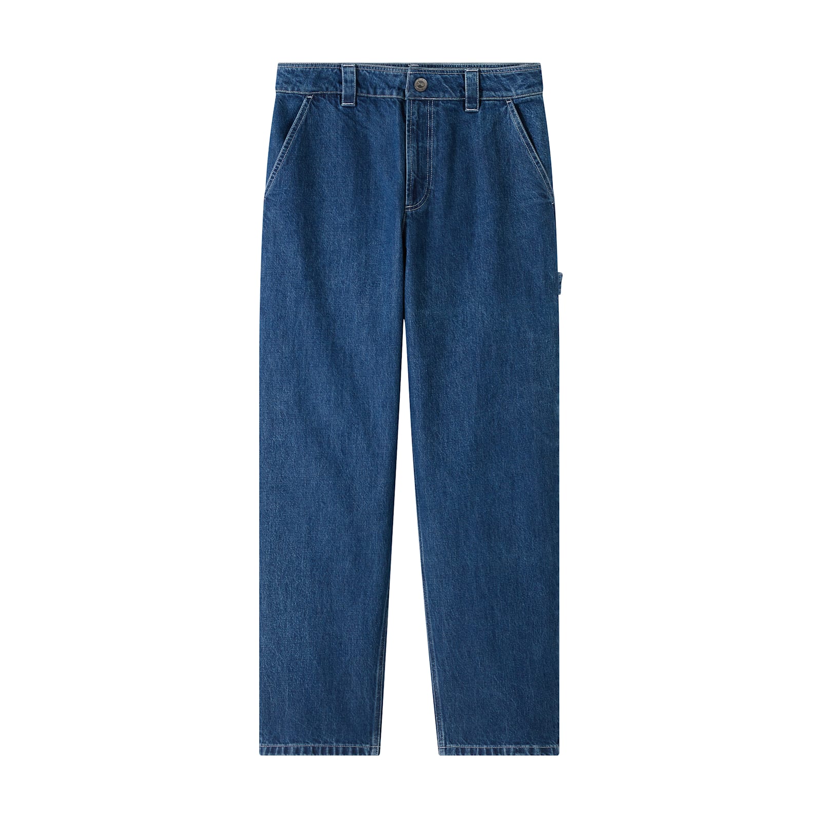 Apc Belt-loop Jeans In Ial Indigo Delave