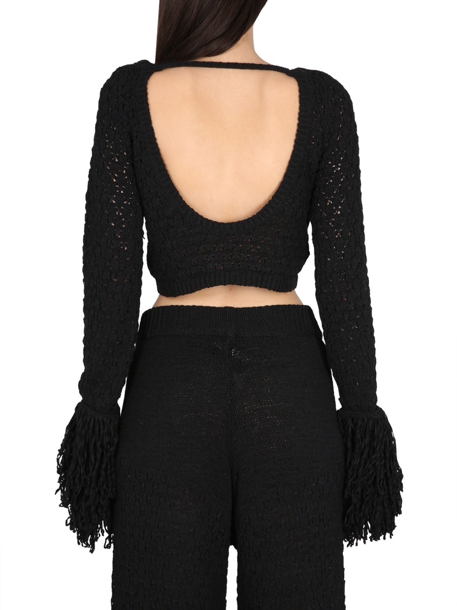Rotate Birger Christensen Structured Mesh In Black