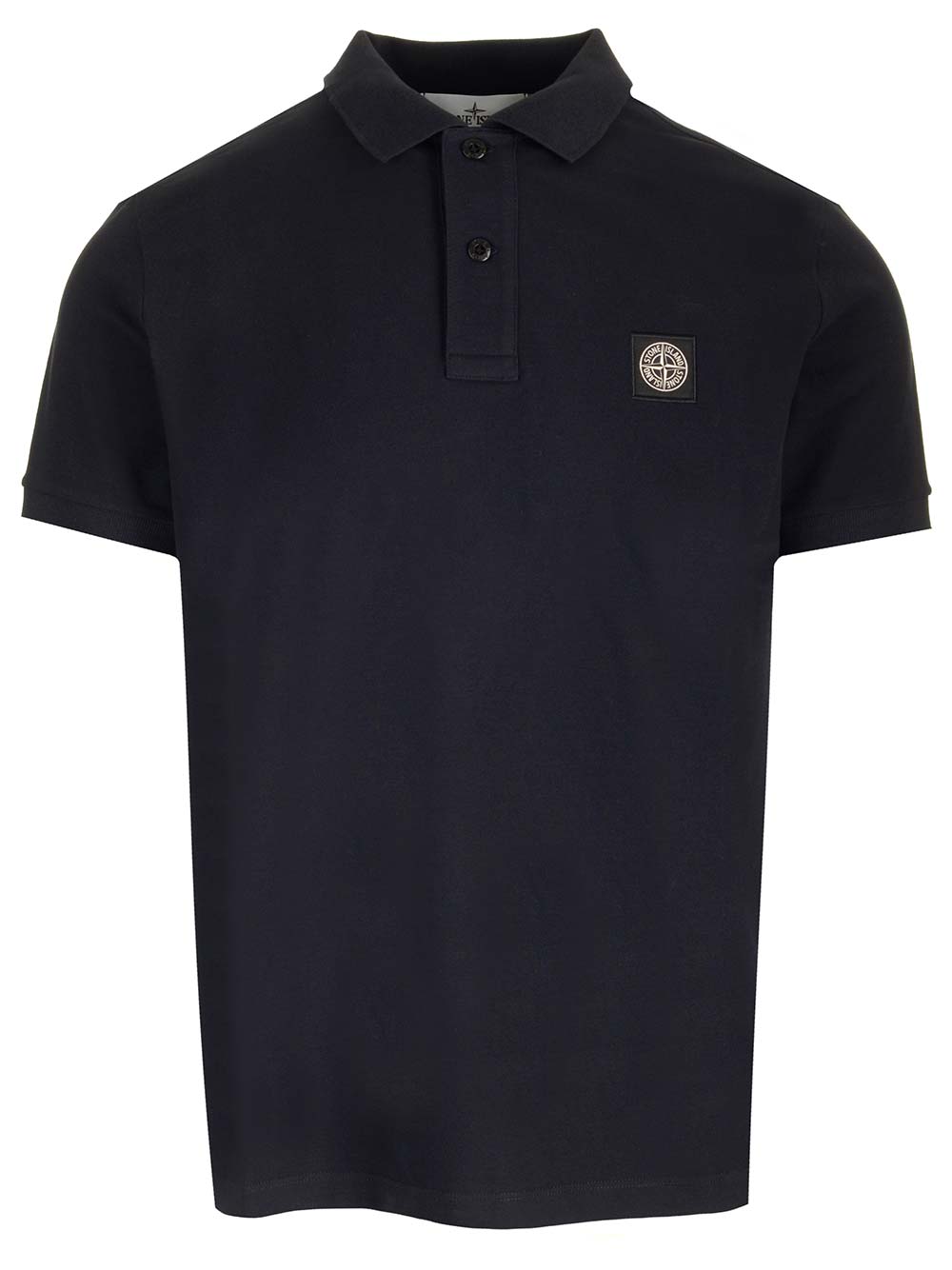 Stone Island Slim Fit Polo In Blue