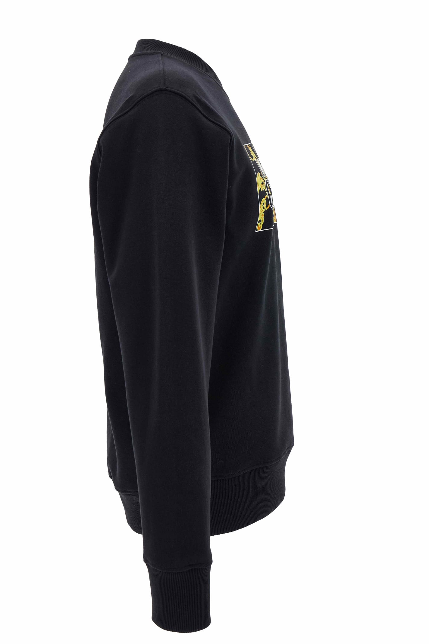 Shop Versace Jeans Couture Sweatshirt. In Black