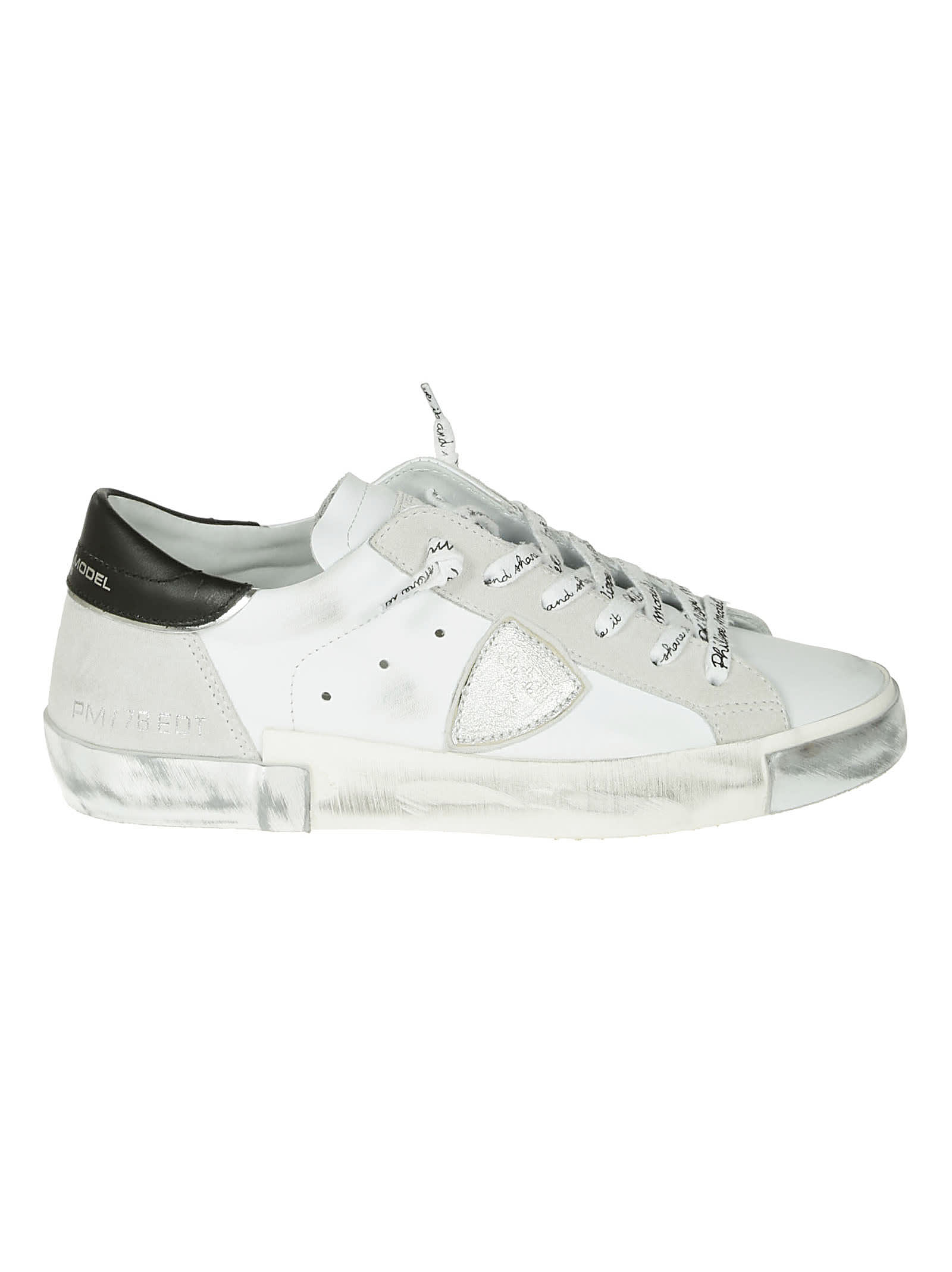 Philippe Model Shield Patched Sneakers