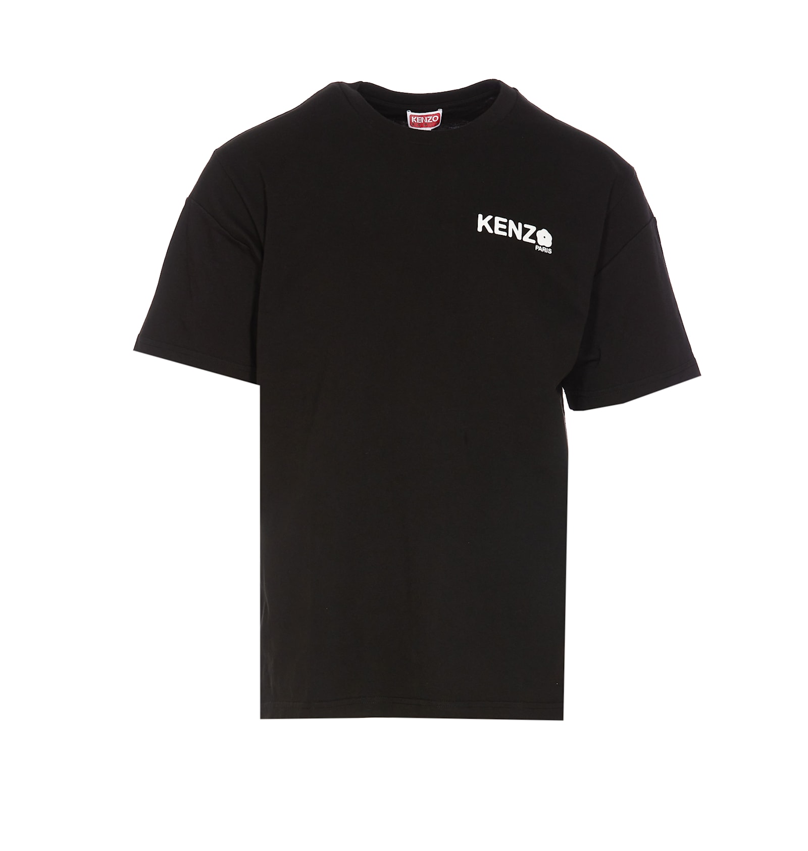 Kenzo Boke Flower 2.0 Classic Cotton Logo Graphic T-shirt In Black