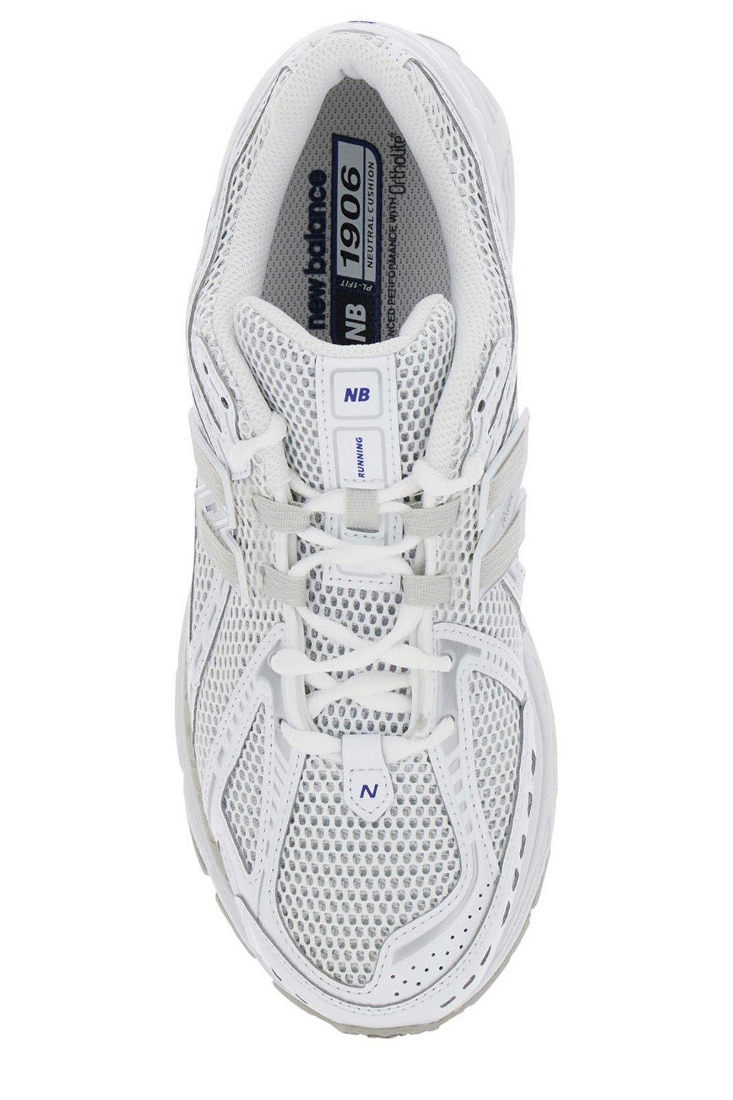 New Balance Mens White Team Royal 1906 Woven Low-top Trainers In White