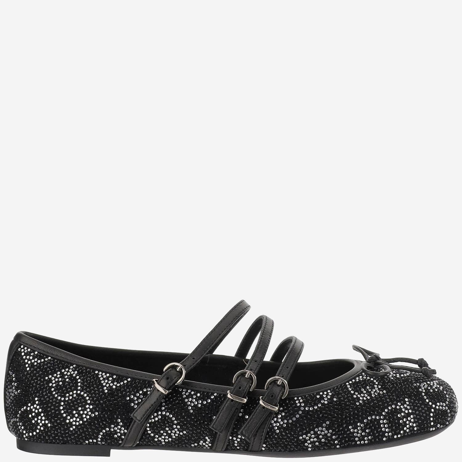 Shop Pinko Joy Ballet With Rhinestones In Black