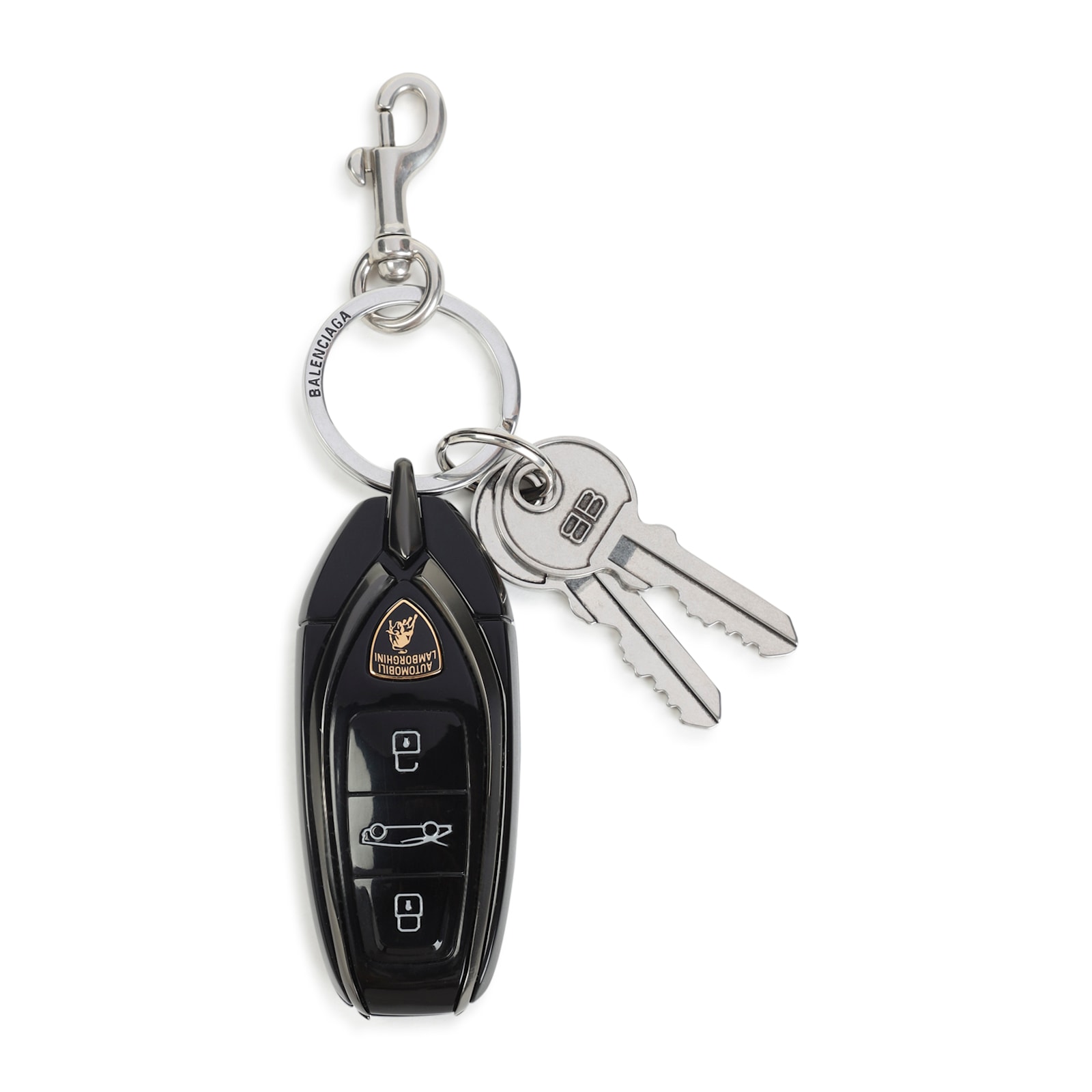 Balenciaga Lambo Key Ring Men In Black