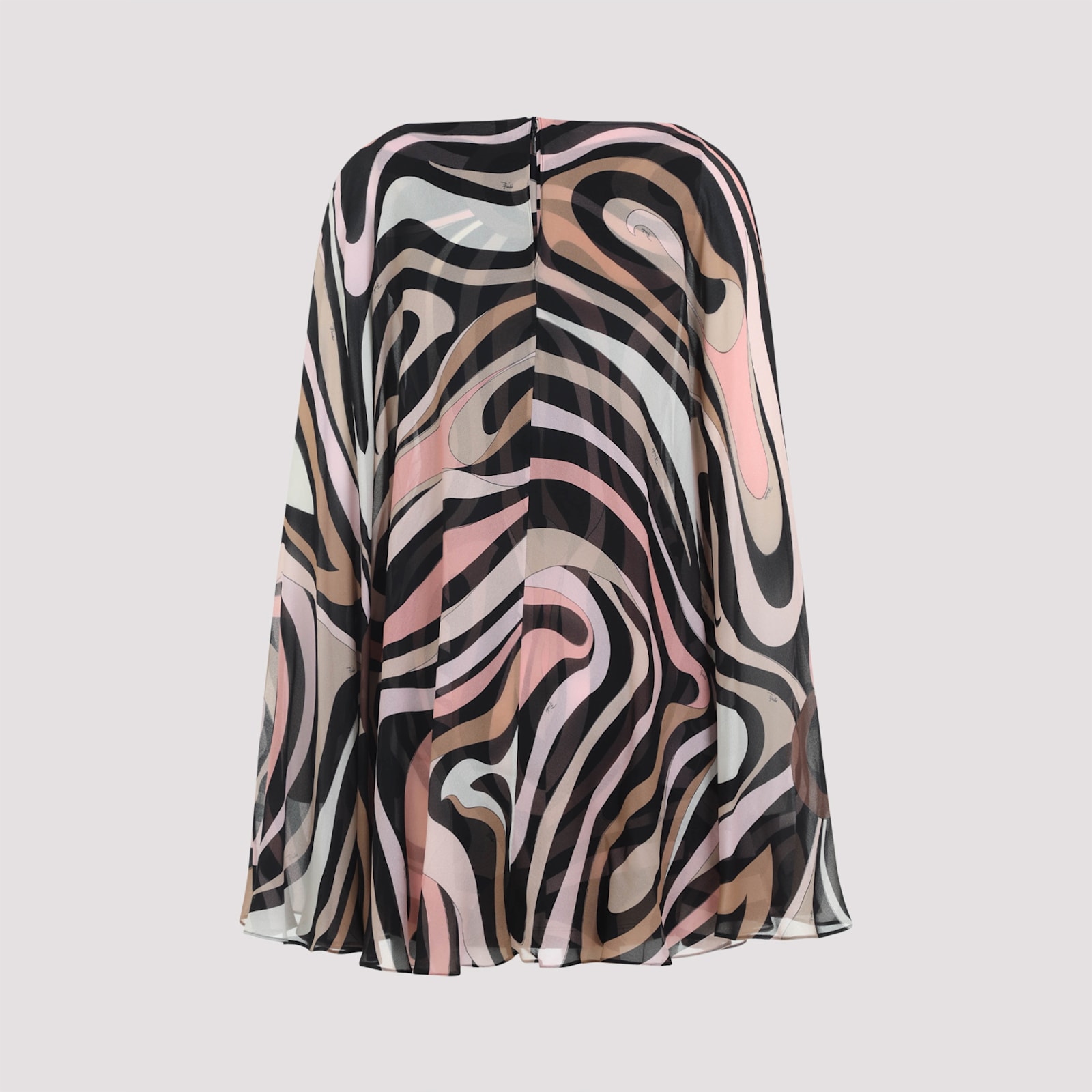 Pucci Marmo Print Mini Kaftan In Multi