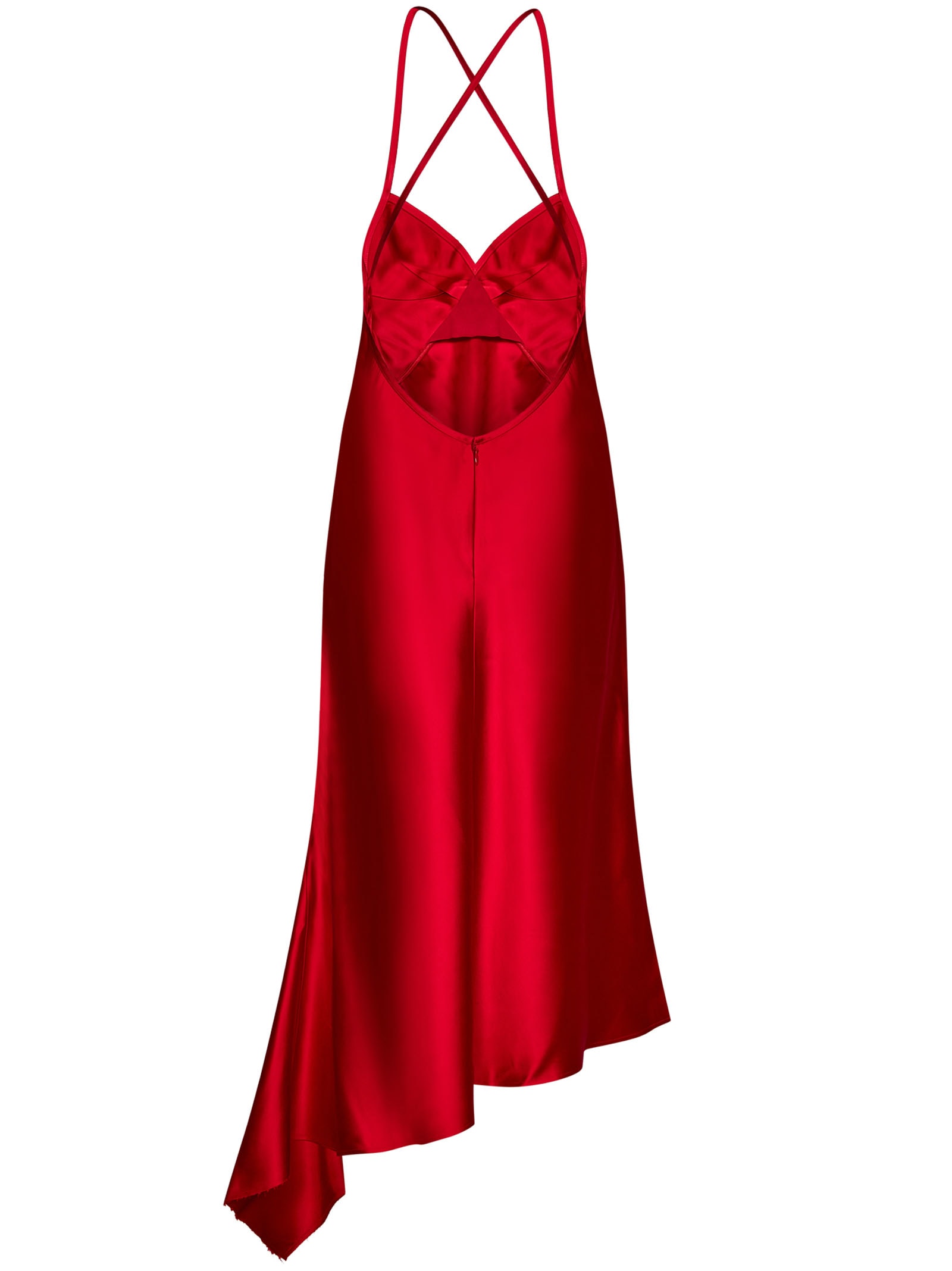 Shop N°21 Midi Dress In Red