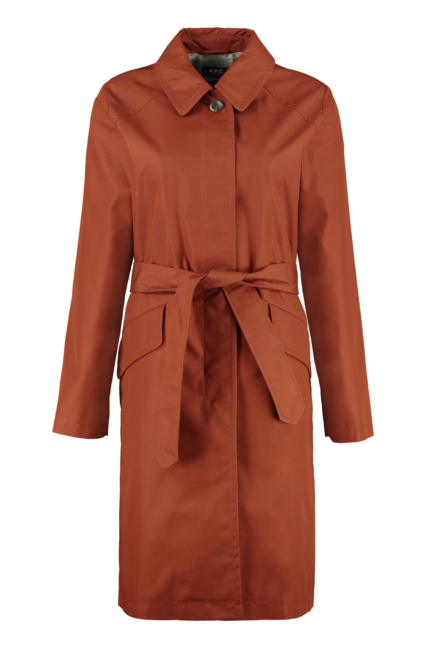 APC LUCIENNE COTTON TRENCH COAT,11650519